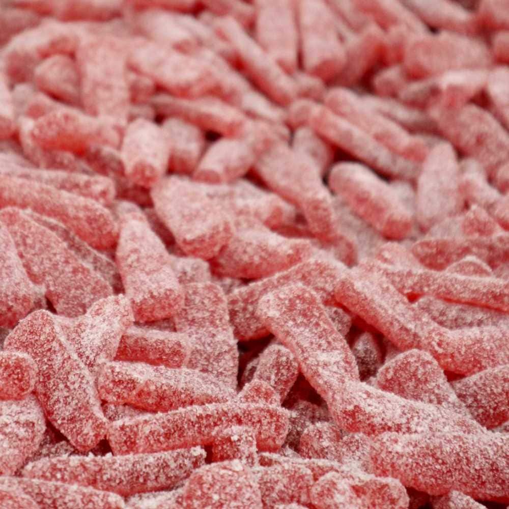 Raspberry Shots, Super Sour Chewy Swedish Candy
