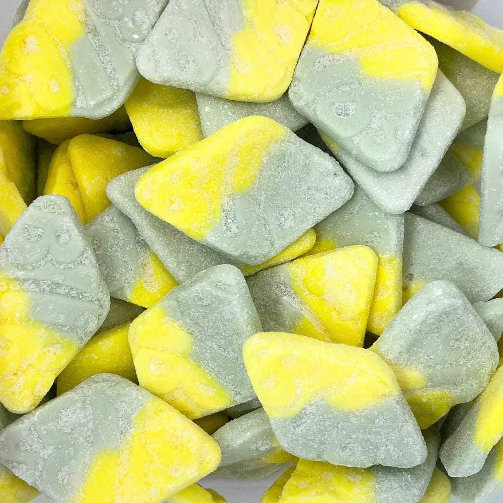 BUBS Sour Tutti Frutti Foam Rhombus - Swedish Candy - Pick and Mix