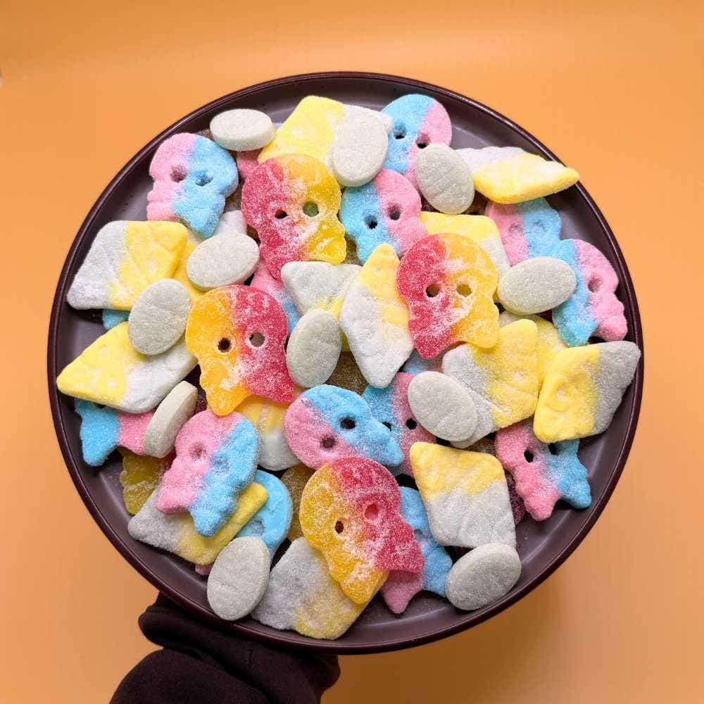 Bubs Sour Swedish Candy Mix – Gelatin-Free, 1/2 lbs