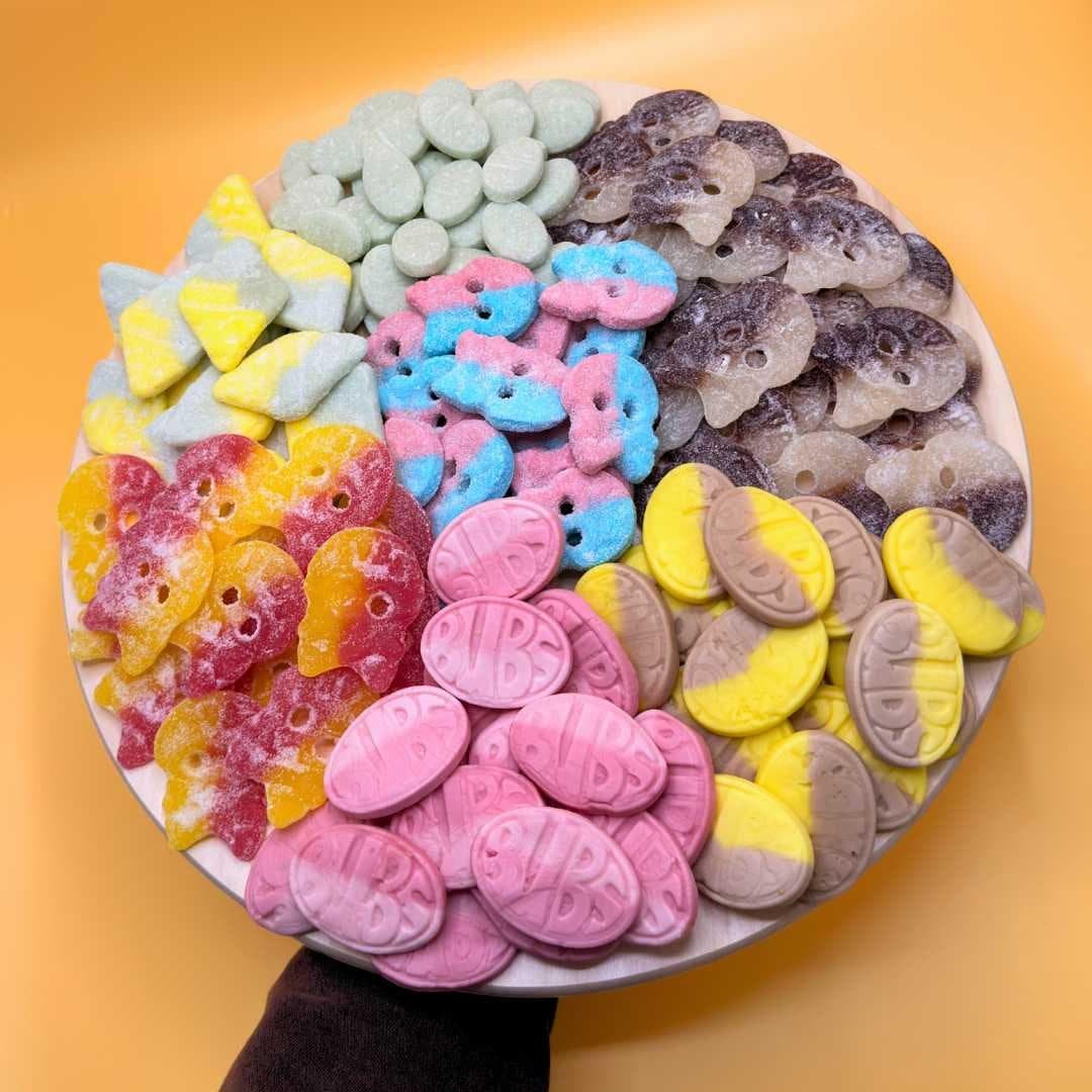 BUBS Swedish Candy Mix – Fruity, Sour Gummies & Skulls