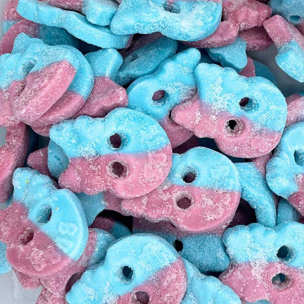 BUBS Dizzy Skull Tangy and Fruity - Swedish Candy - Pick and Mix
