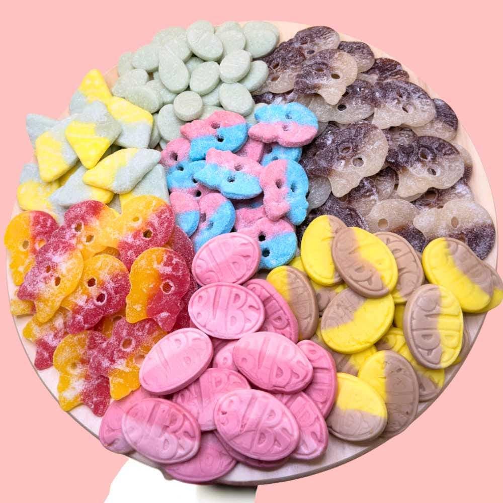 BUBS Swedish Candy Mix – Vegan Gummies & Sour Skulls, 2 lbs