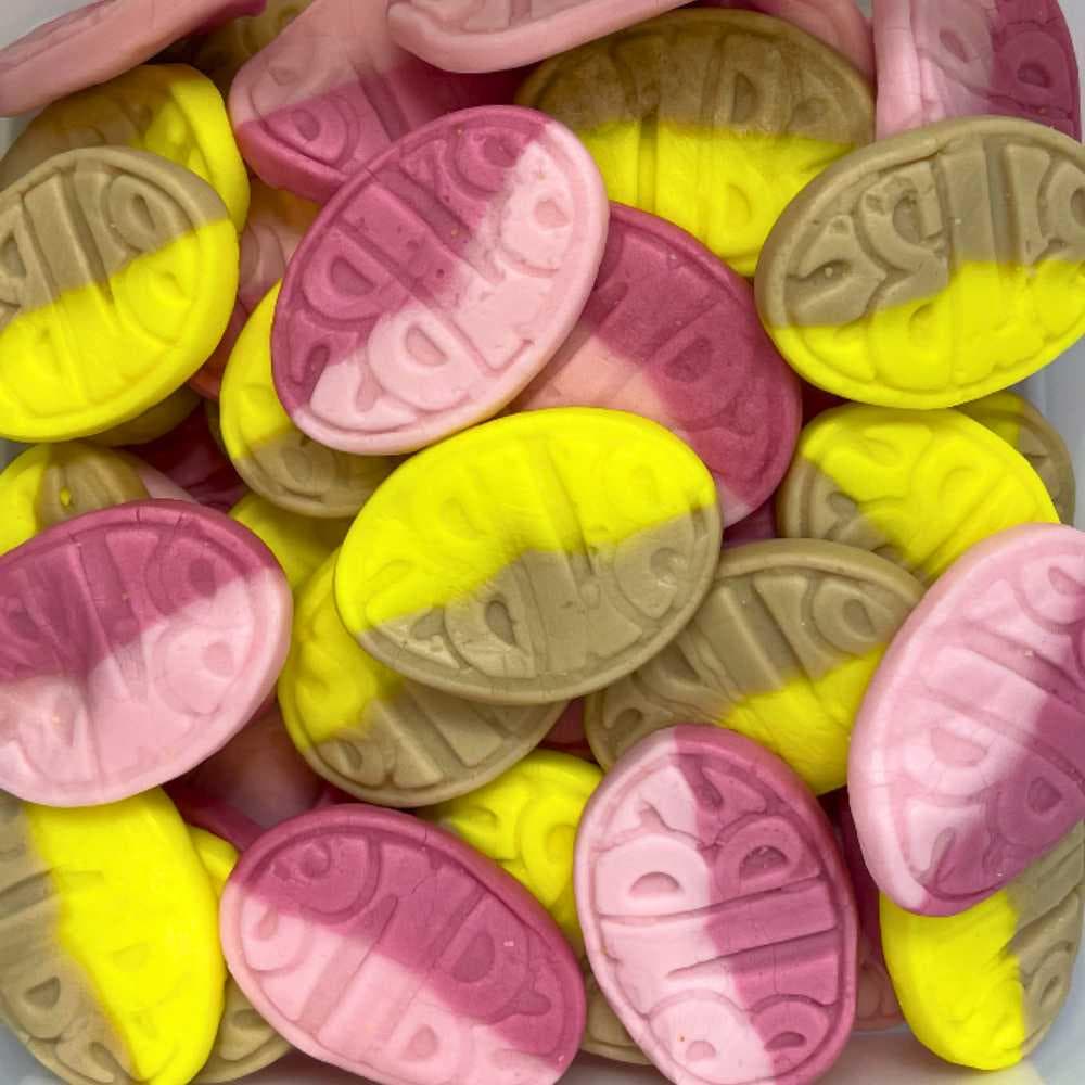 BUBS Sweet Mix – Banana Toffee & Wild Strawberry Pomegranate | Swedish Vegan Candy | Pick and Mix