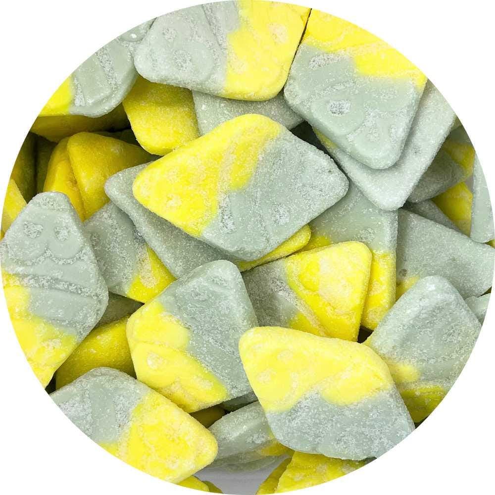 BUBS Sour Tutti Frutti Foam Rhombus - Swedish Candy - Pick and Mix