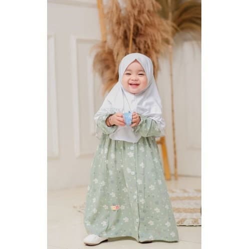 ANNISA  0 - 3 months Baby abaya Sets Hijab, muslim baby hijab sets - image 5