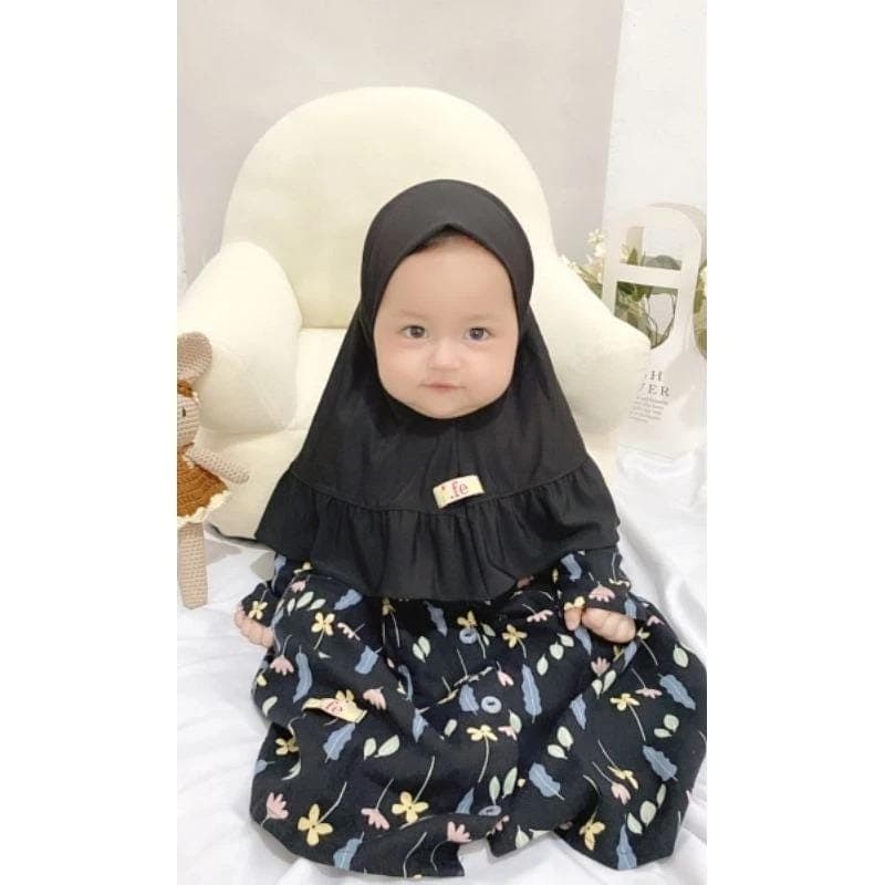 DAISY 0 - 3 months Baby abaya Sets Hijab, muslim baby hijab sets - image 4