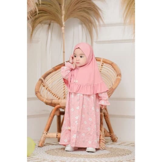 ANNISA  4-12 months Baby abaya Sets Hijab, muslim baby hijab sets - image 2