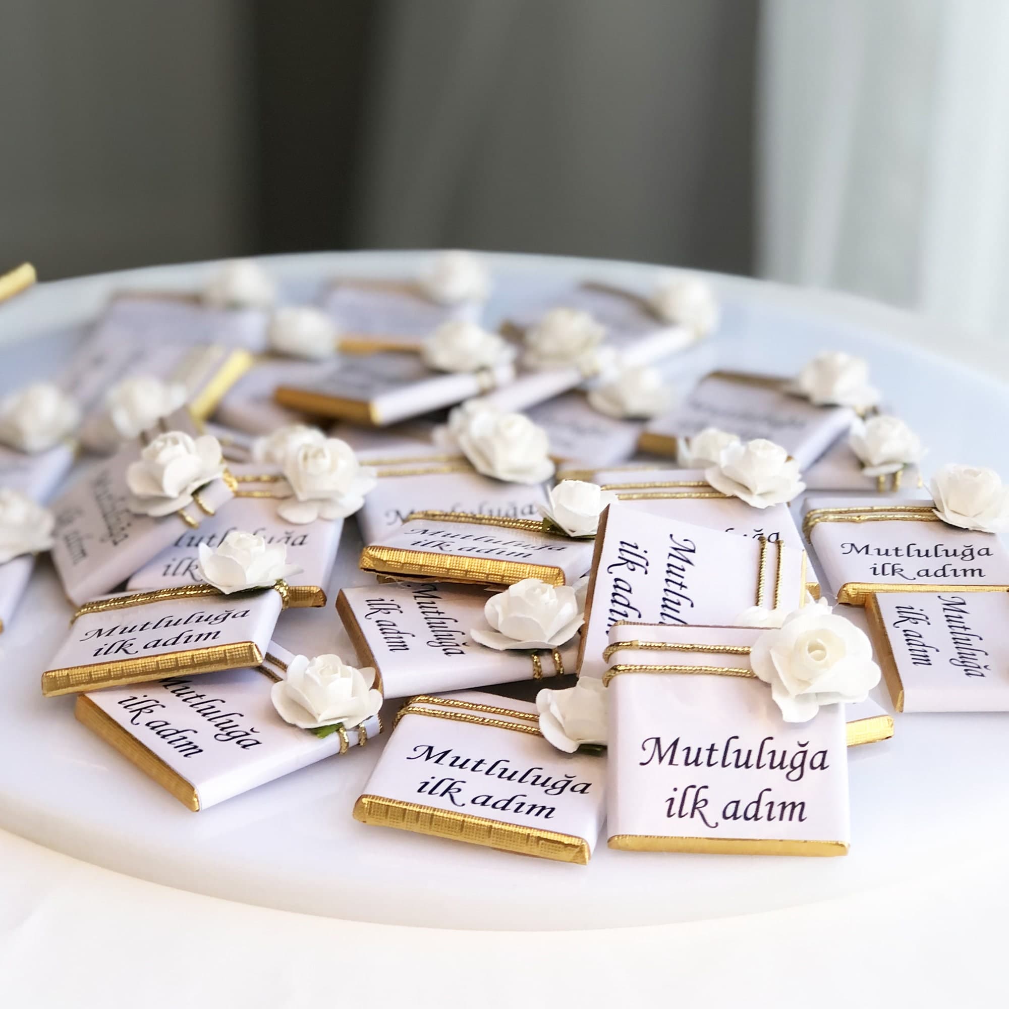 Personalized Wedding Chocolate Favors, Rustic Bridal Shower Candy - image 5