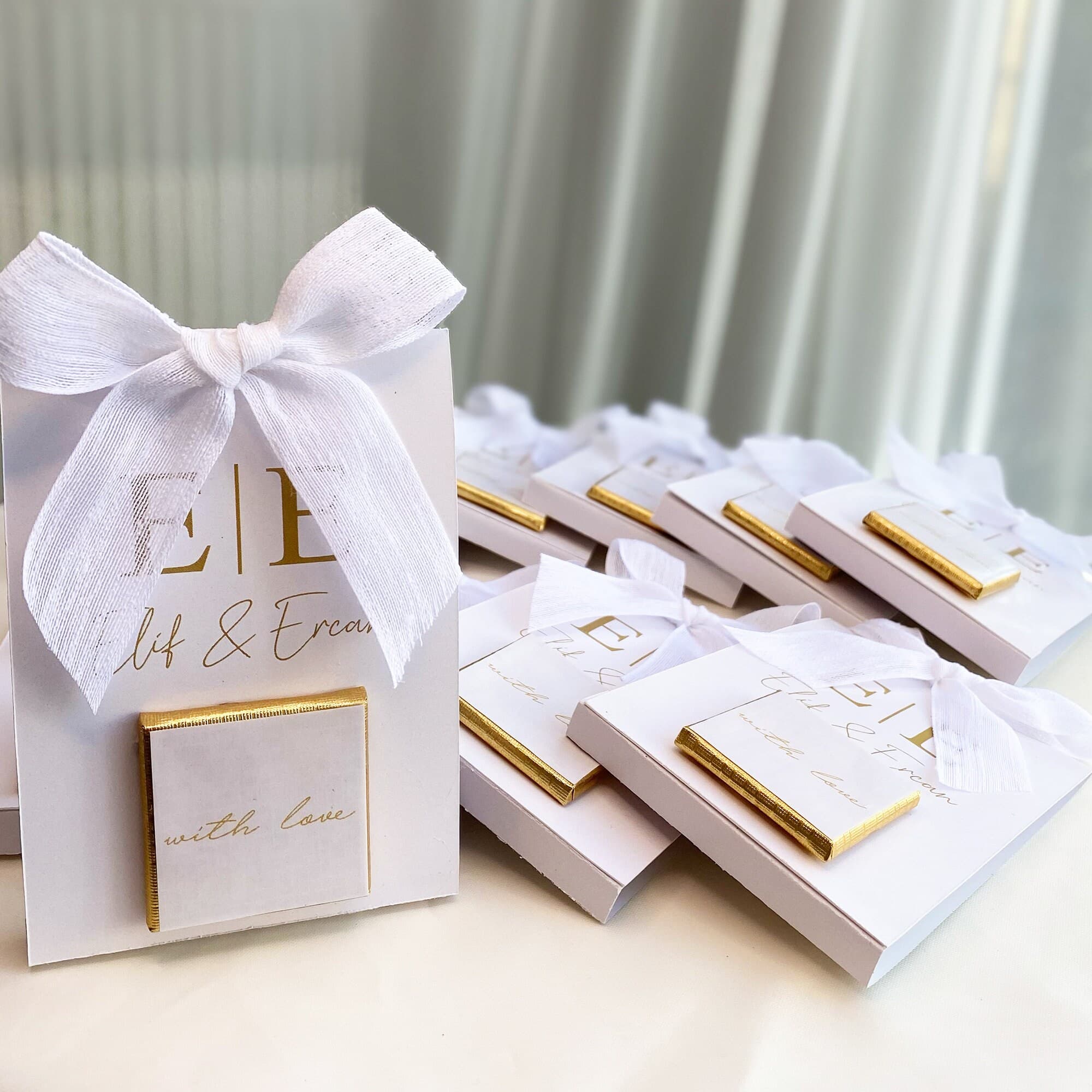 Personalized Wedding Favors: Coffee & Chocolate Rustic Gifts - image 4