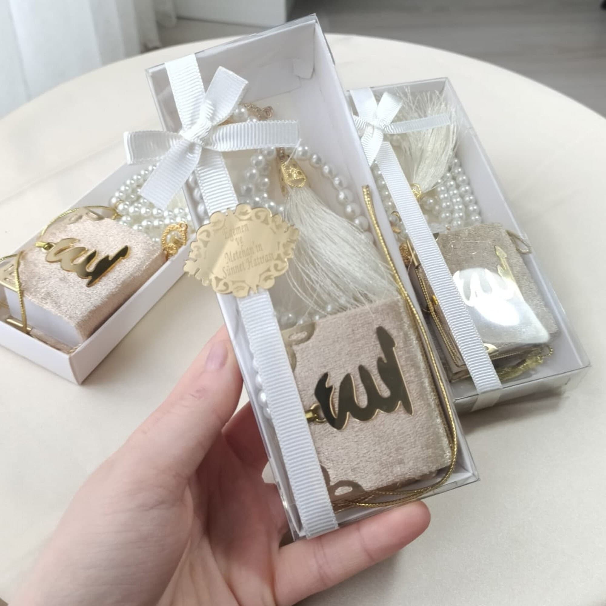 Mini Quran & Rosary Set: Islamic Wedding Favor, Aqiqah Gift - image 5