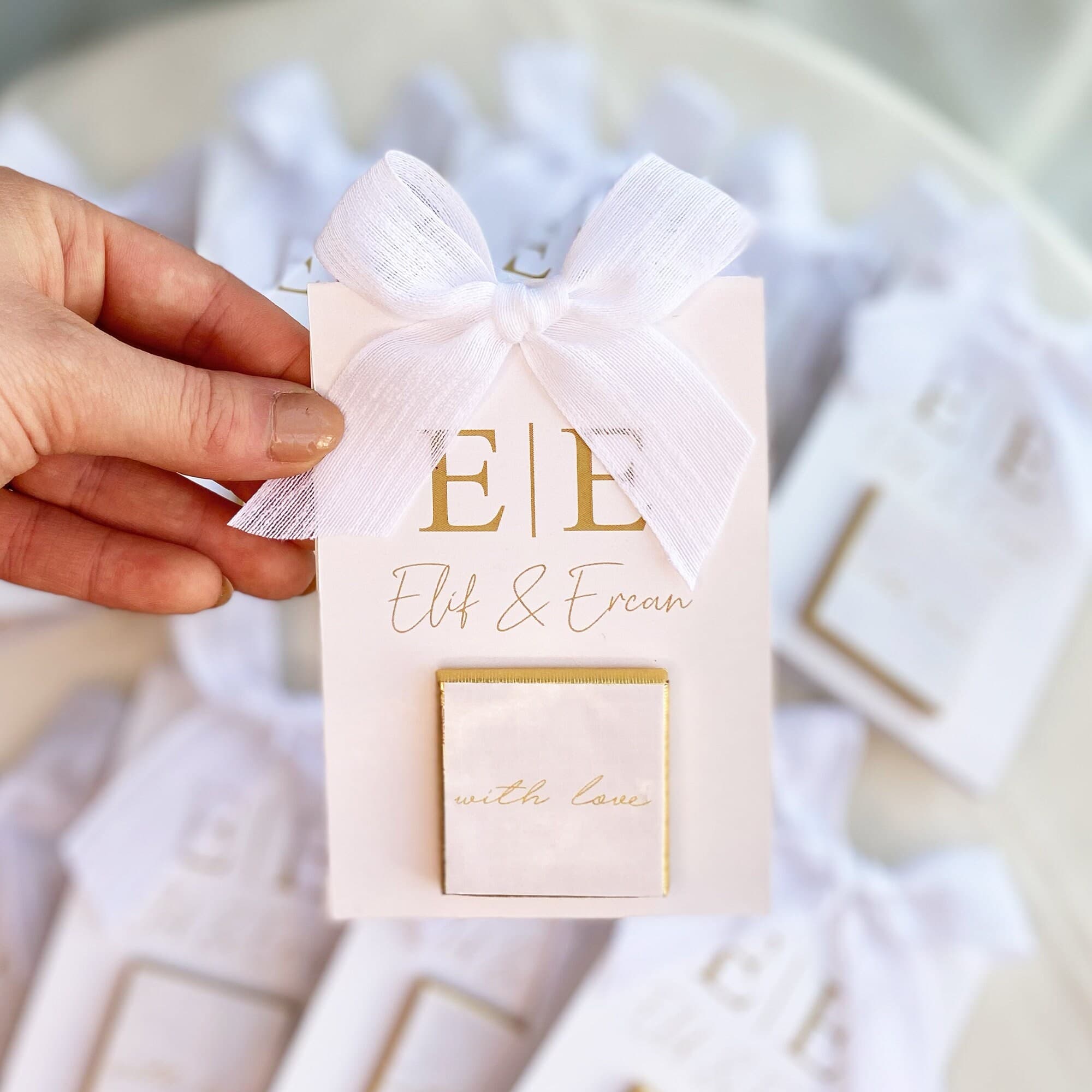 Personalized Wedding Favors: Coffee & Chocolate Rustic Gifts - image 3