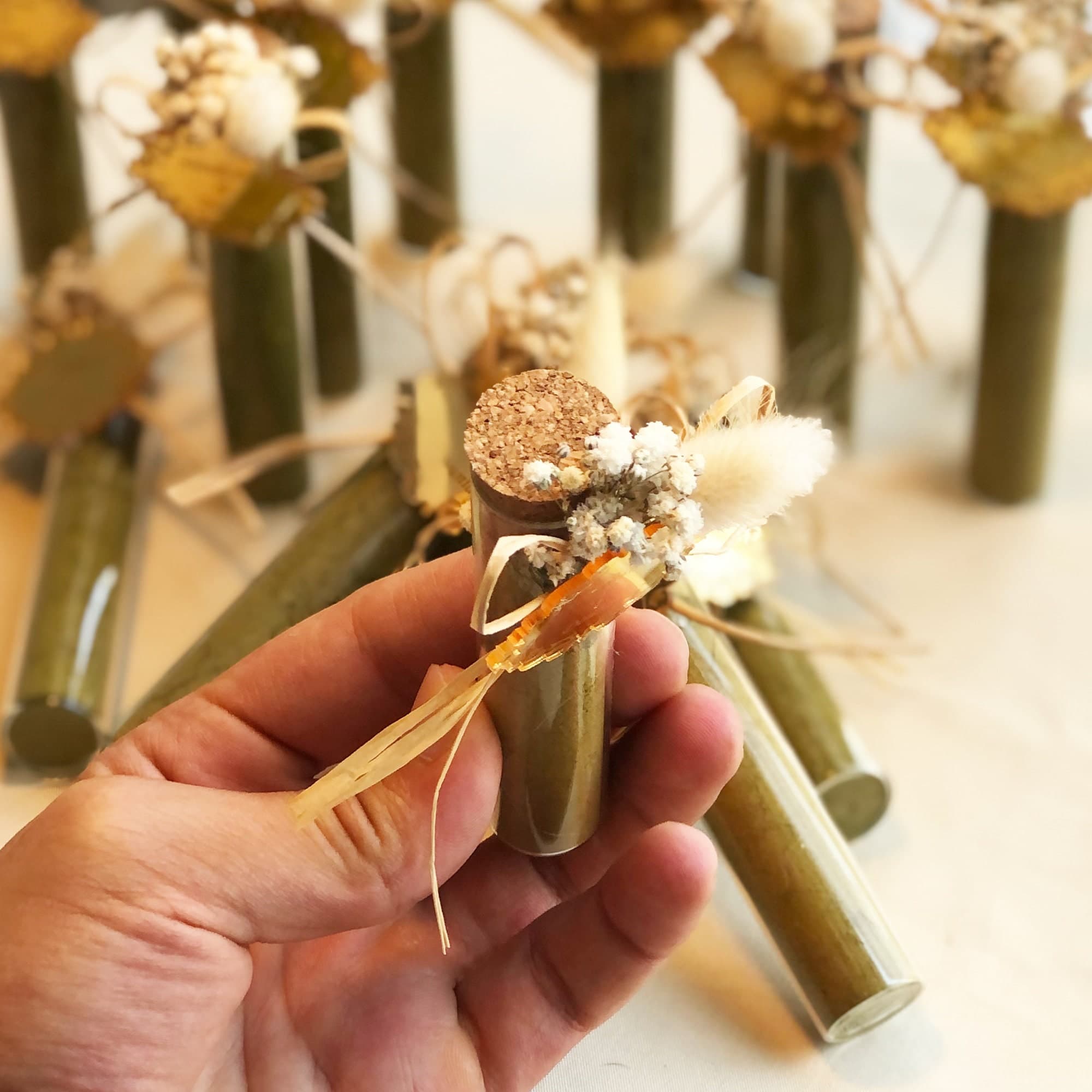 Elegant Wedding Henna Favors: Personalized Henna Bottles - image 5