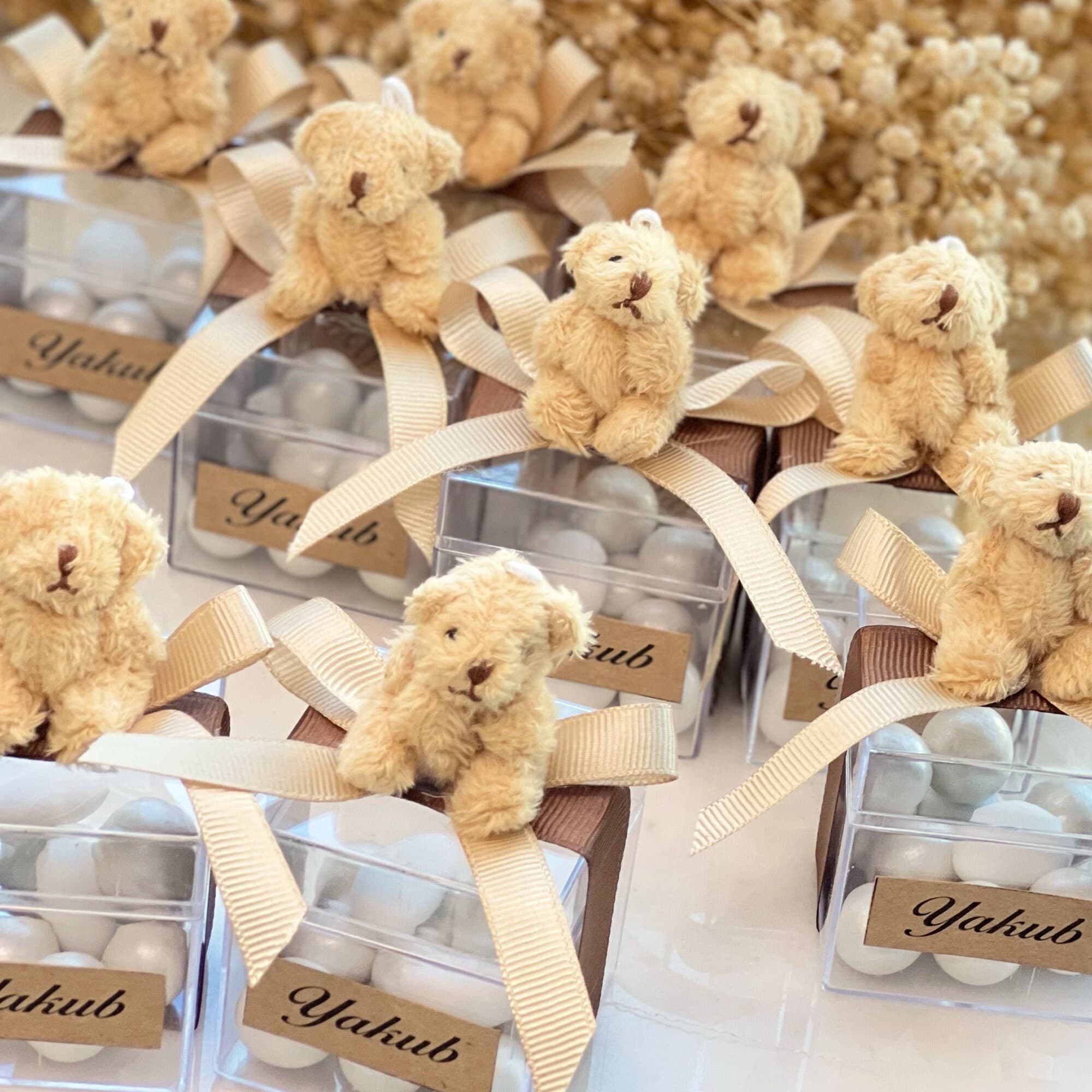 Custom Plush Teddy Bear Keychain, Birthday, Baby Shower Favors - image 4