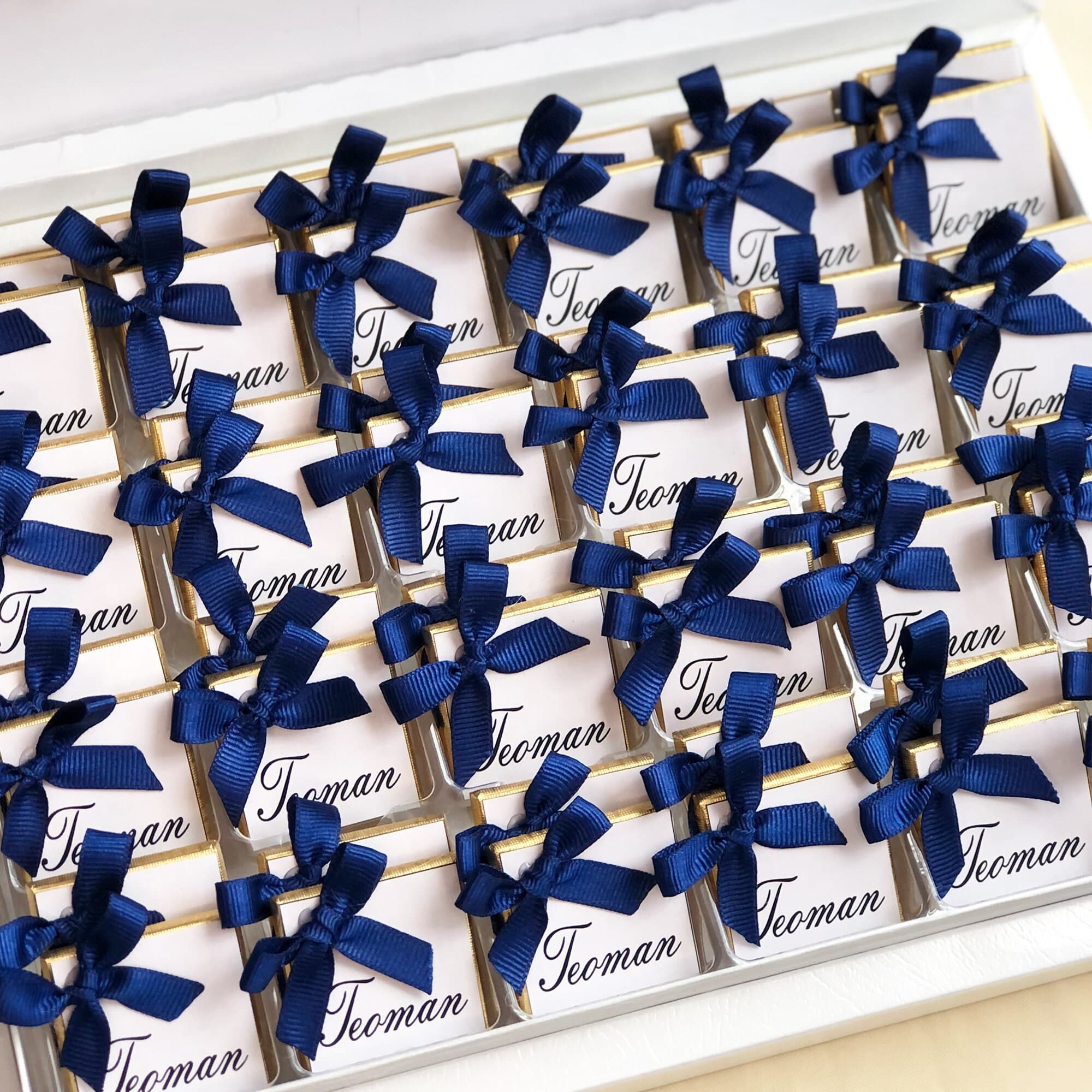 Personalized Madeleine Chocolate Box: Wedding Engagement Favors - image 5