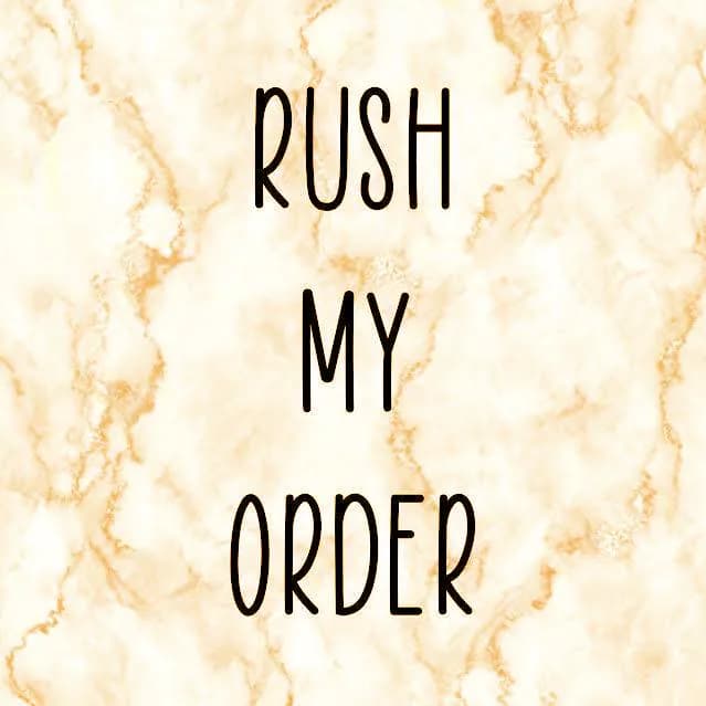Rush Order Upgrade Service for Memorial Stone