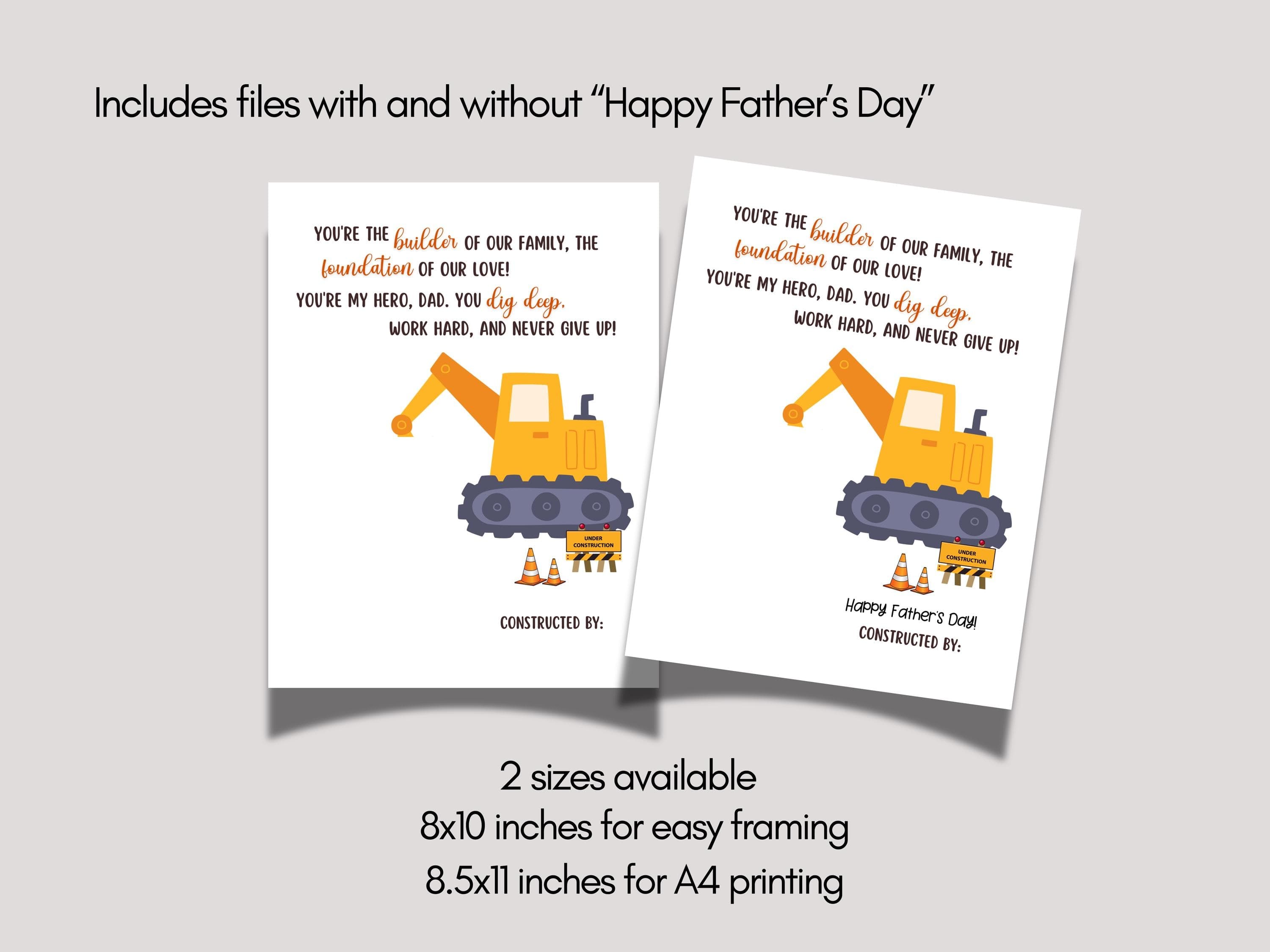 Fathers Day Handprint Craft for Kids Printable DIY Dad Card Hand Art Activity Personalized Birthday Gift from Baby Toddler Preschool Daycare - image 5
