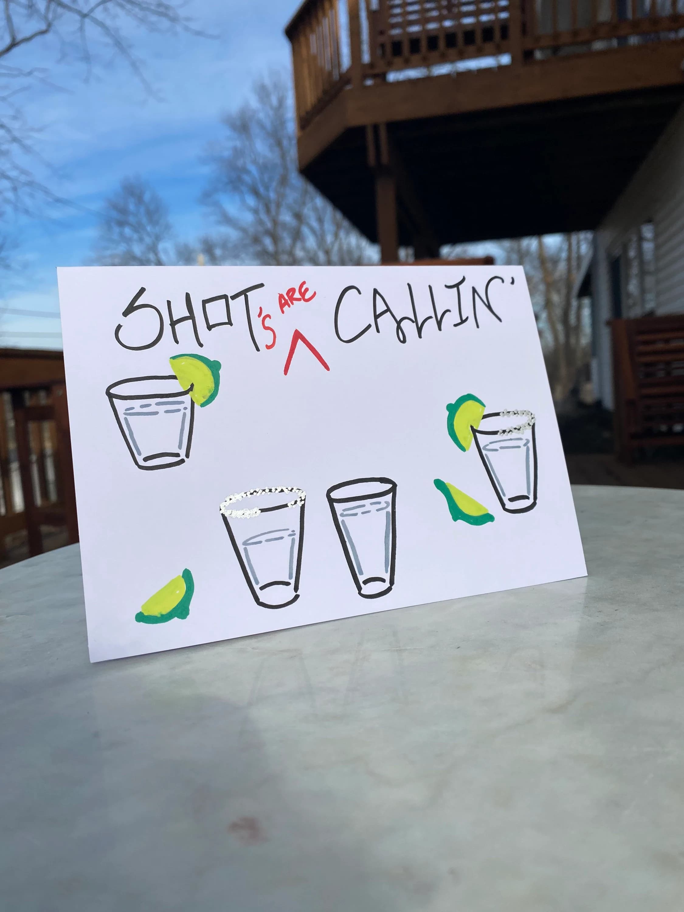 Shot Callin - Greeting Card - image 4