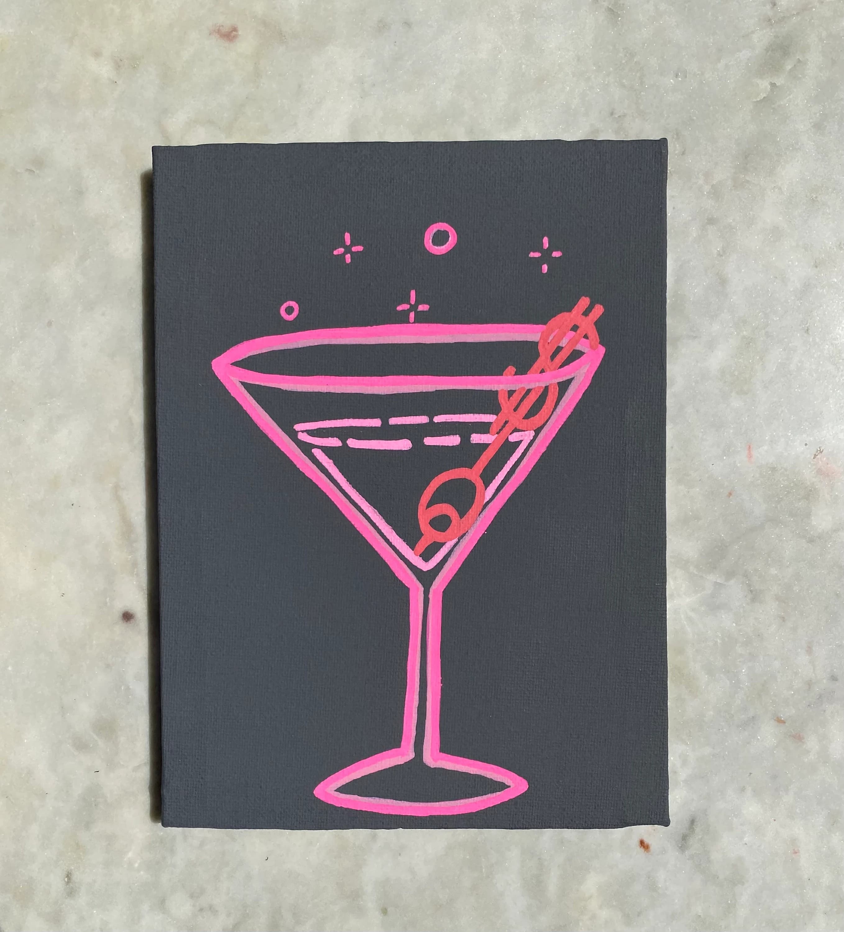 Money Martini - Mini Canvas - image 4