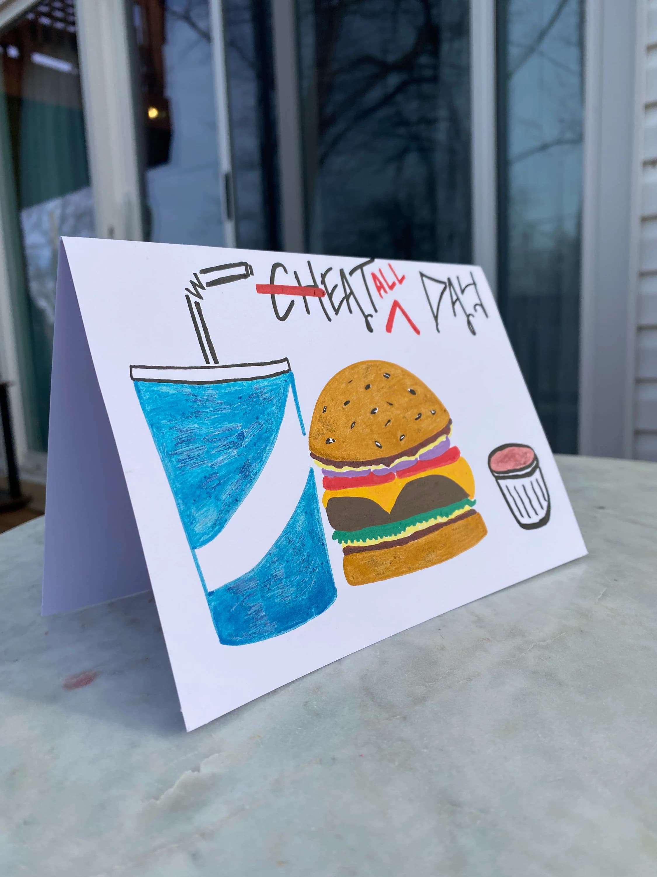 Cheat Day - Greeting Card - image 5