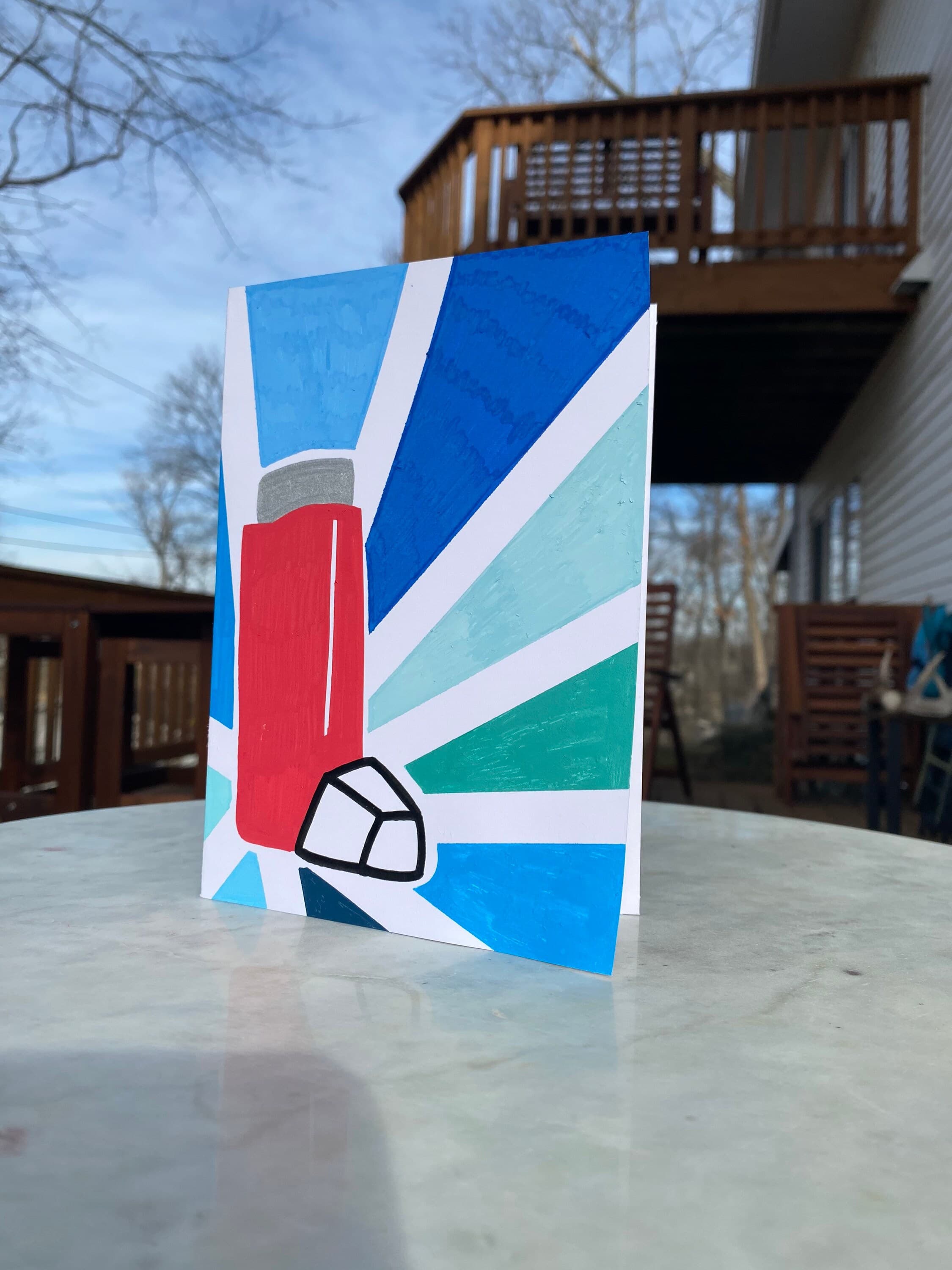Inhale Exhale - Greeting Card - image 5