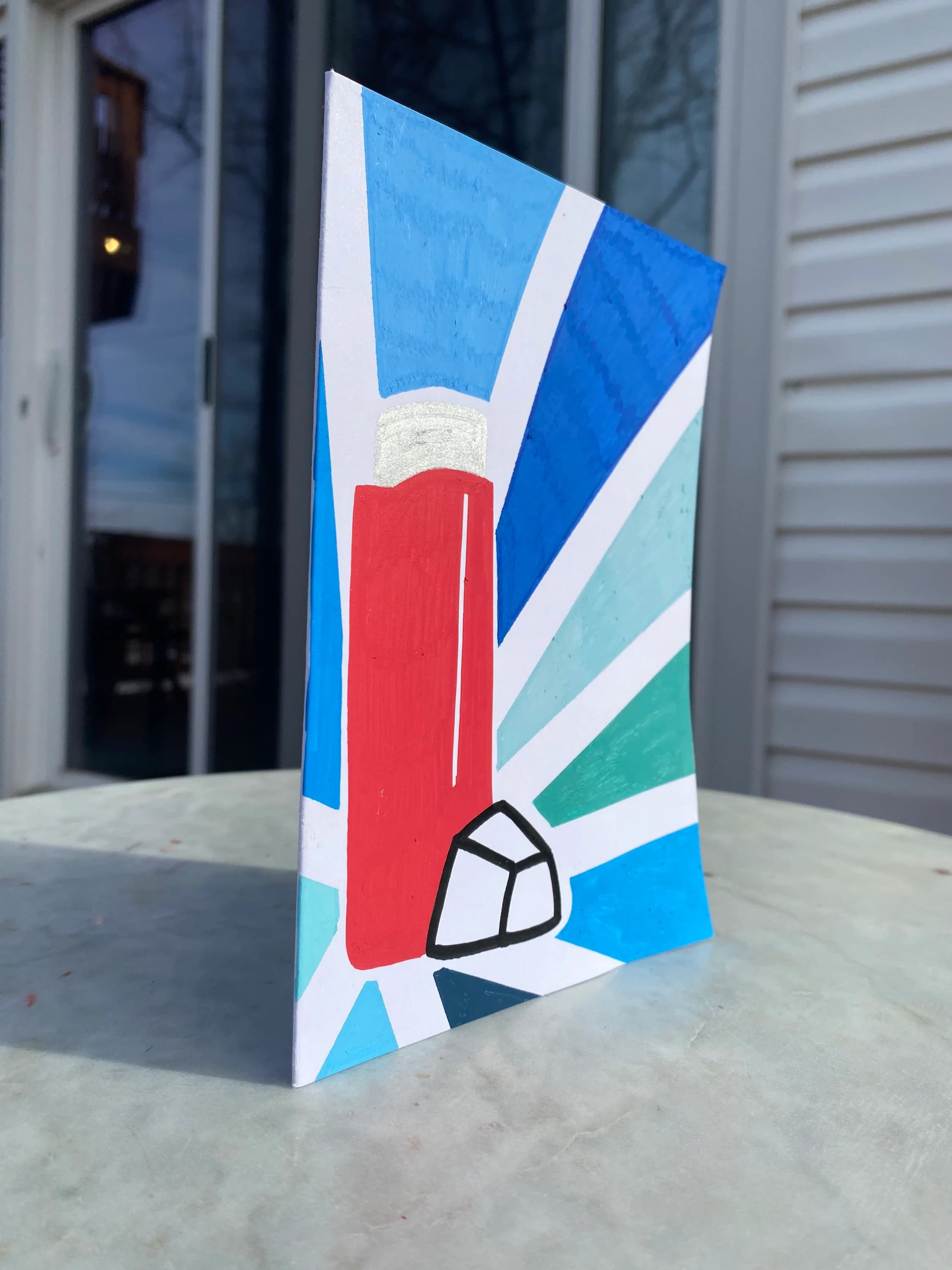 Inhale Exhale - Greeting Card - image 3