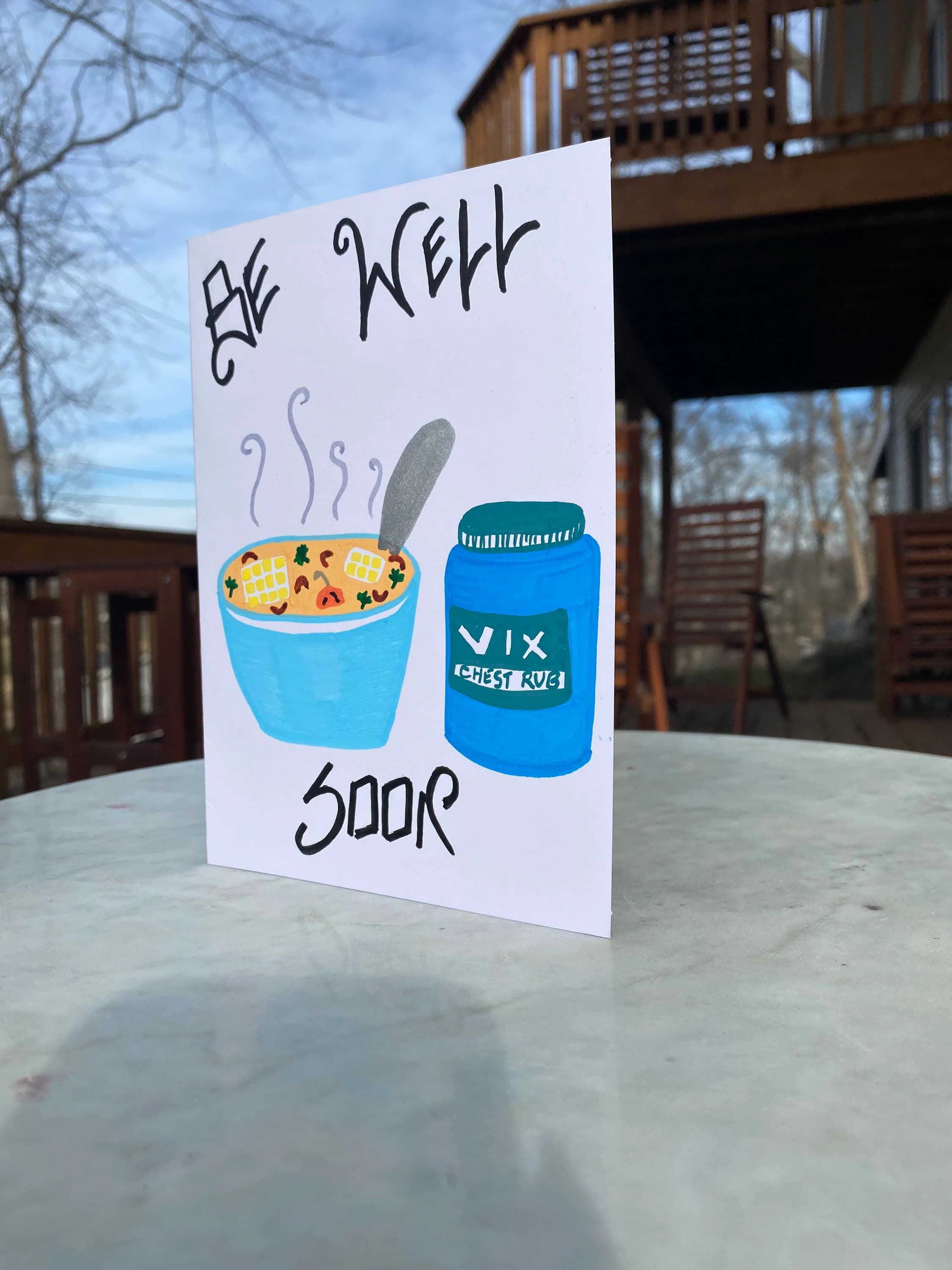 Be Well Soon - Greeting Card