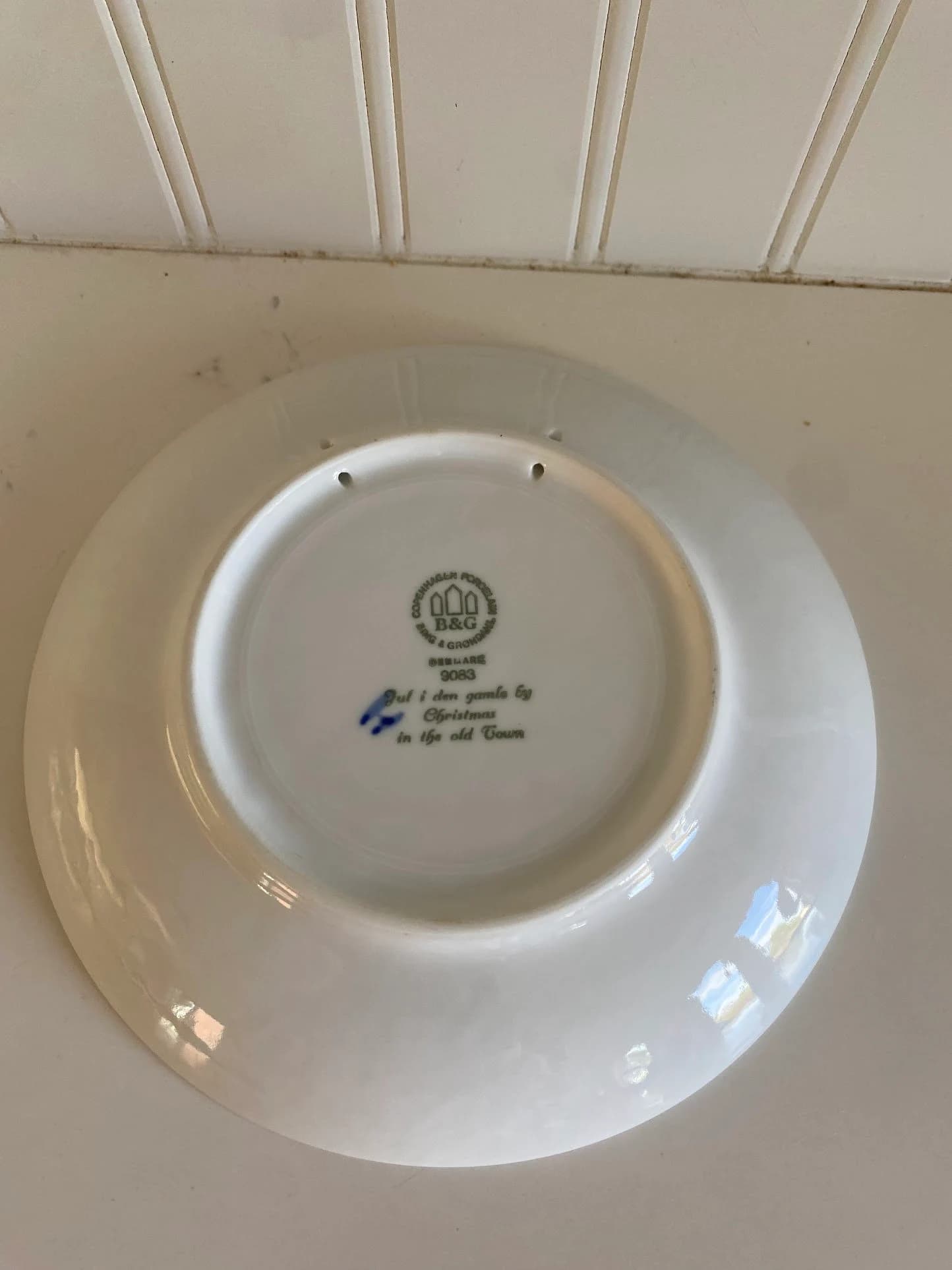 Vintage Bing and Grondahl Christmas Plate-In The Old Town - image 2