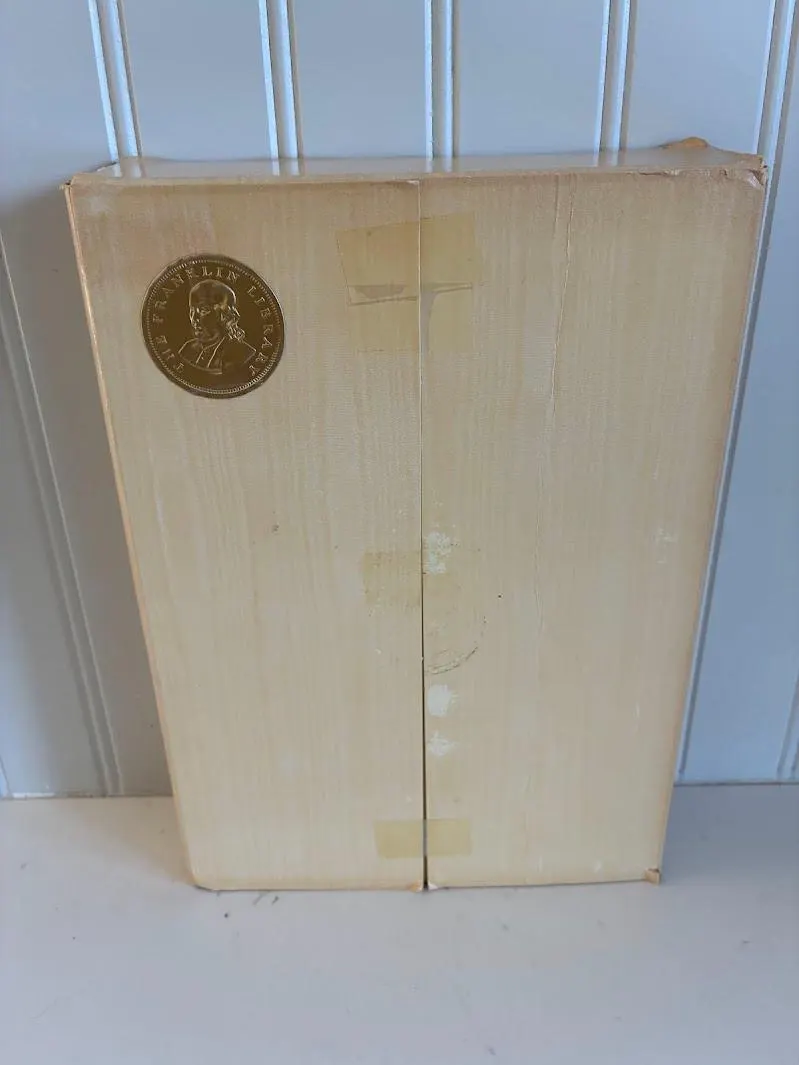 Vintage Franklin Library Book-Canterbury Tales by Geoffrey Chaucer - image 4
