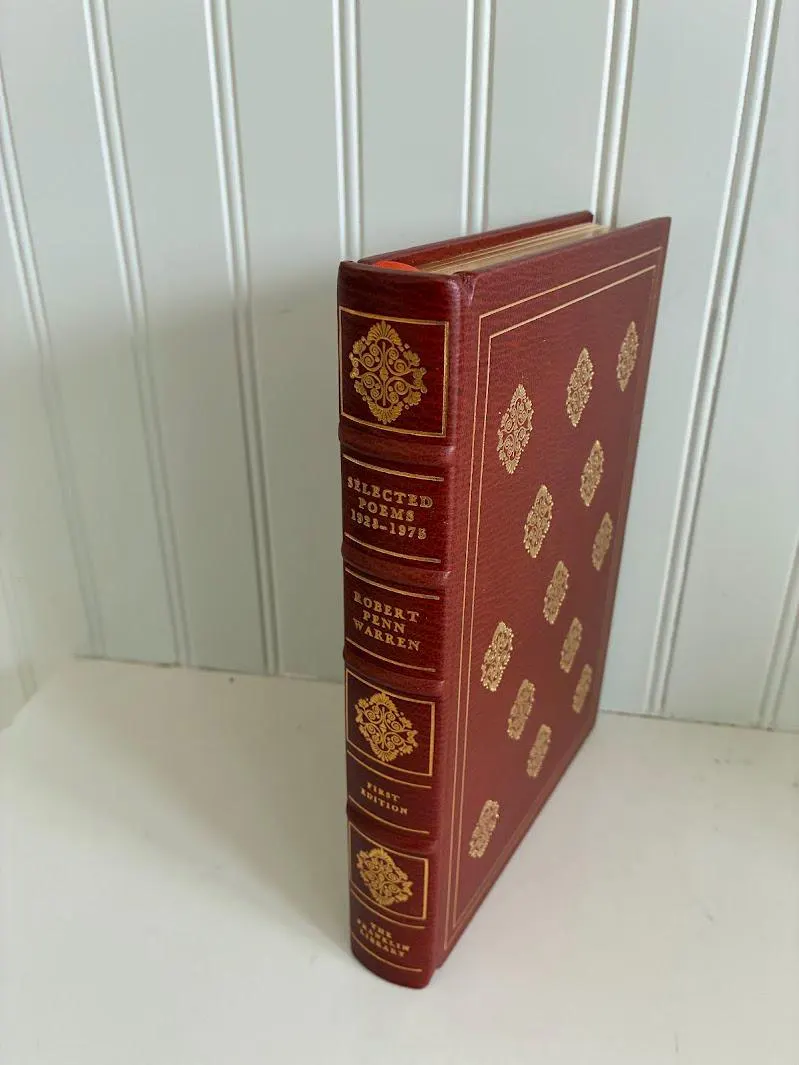 Vintage Franklin Library Book-First Edition-Selected Poems 1923-1975 by Robert Penn Warren