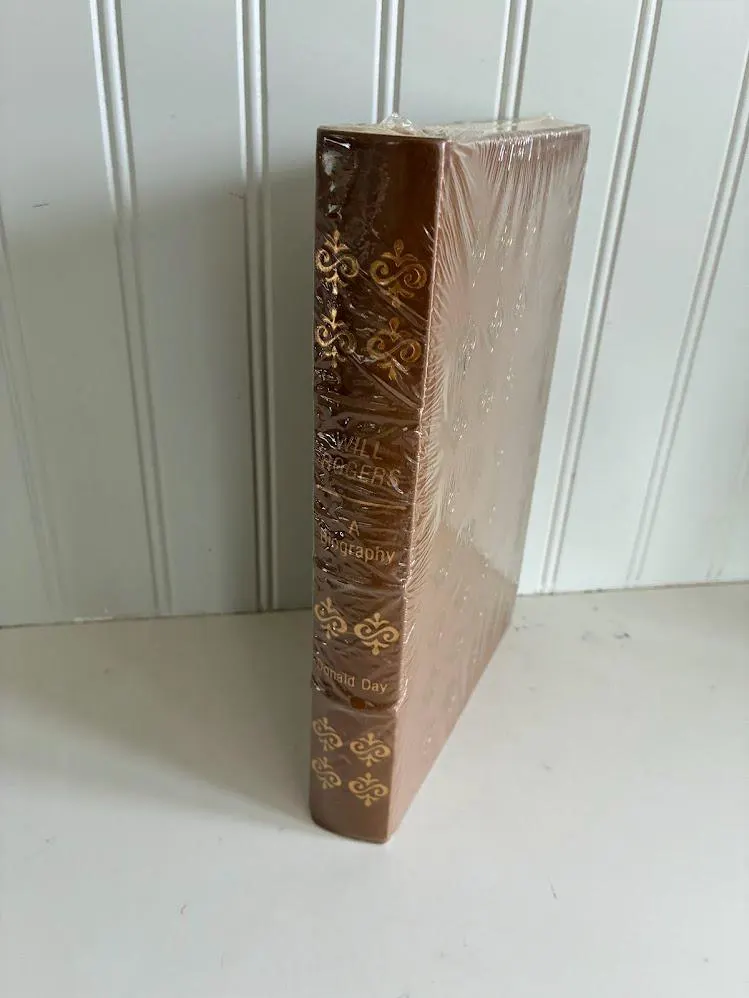 Vintage Easton Press Book-Will Rogers-A Biography - image 2