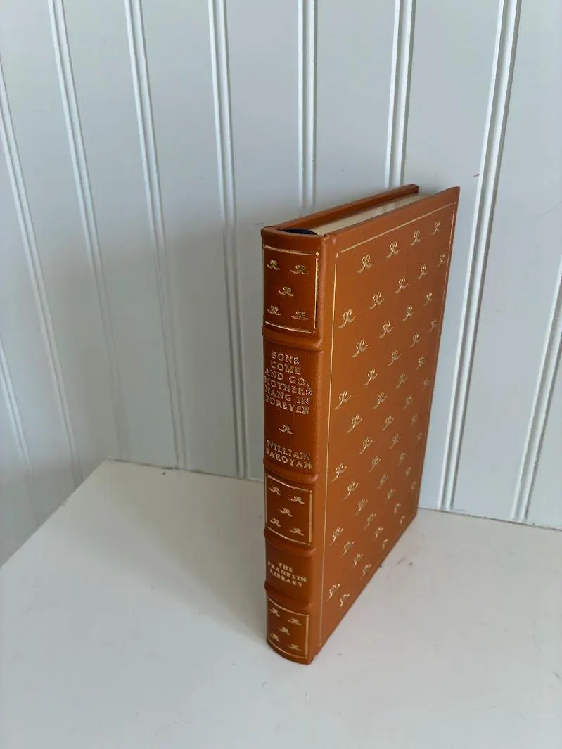Vintage Franklin Library Book-First Edition-Sons Come and Go, Mothers Hang in Forever