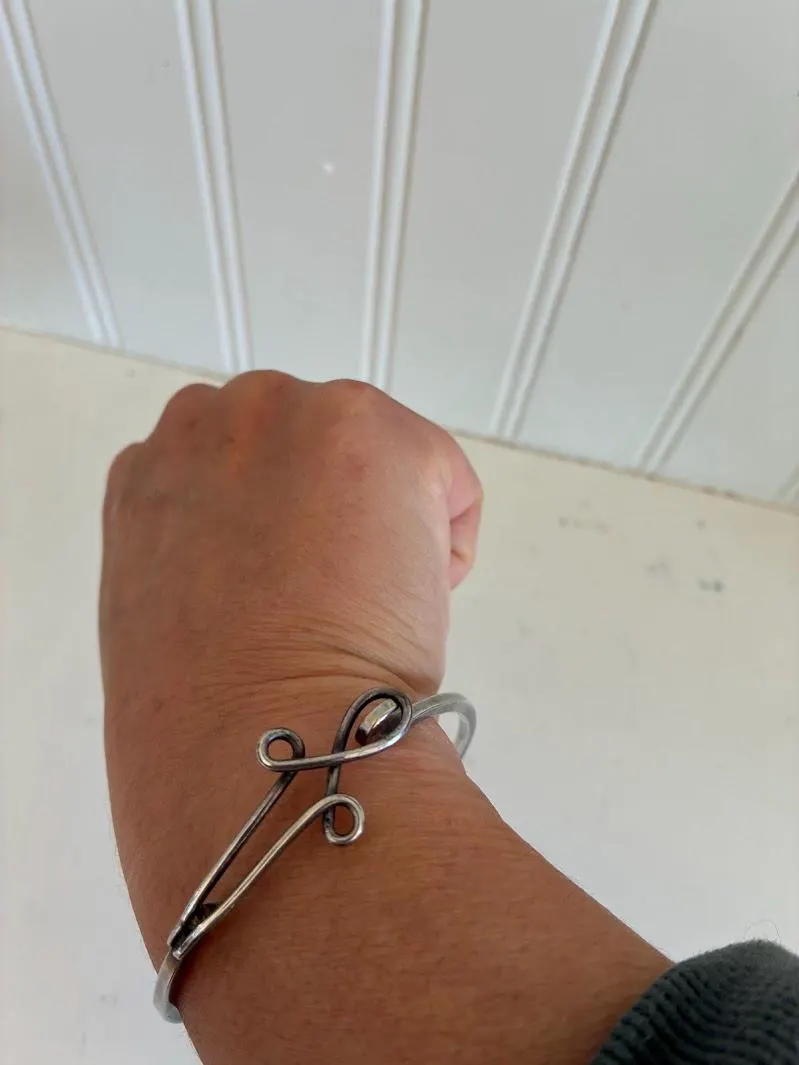 Vintage Sterling silver bracelet from Mexico - image 4