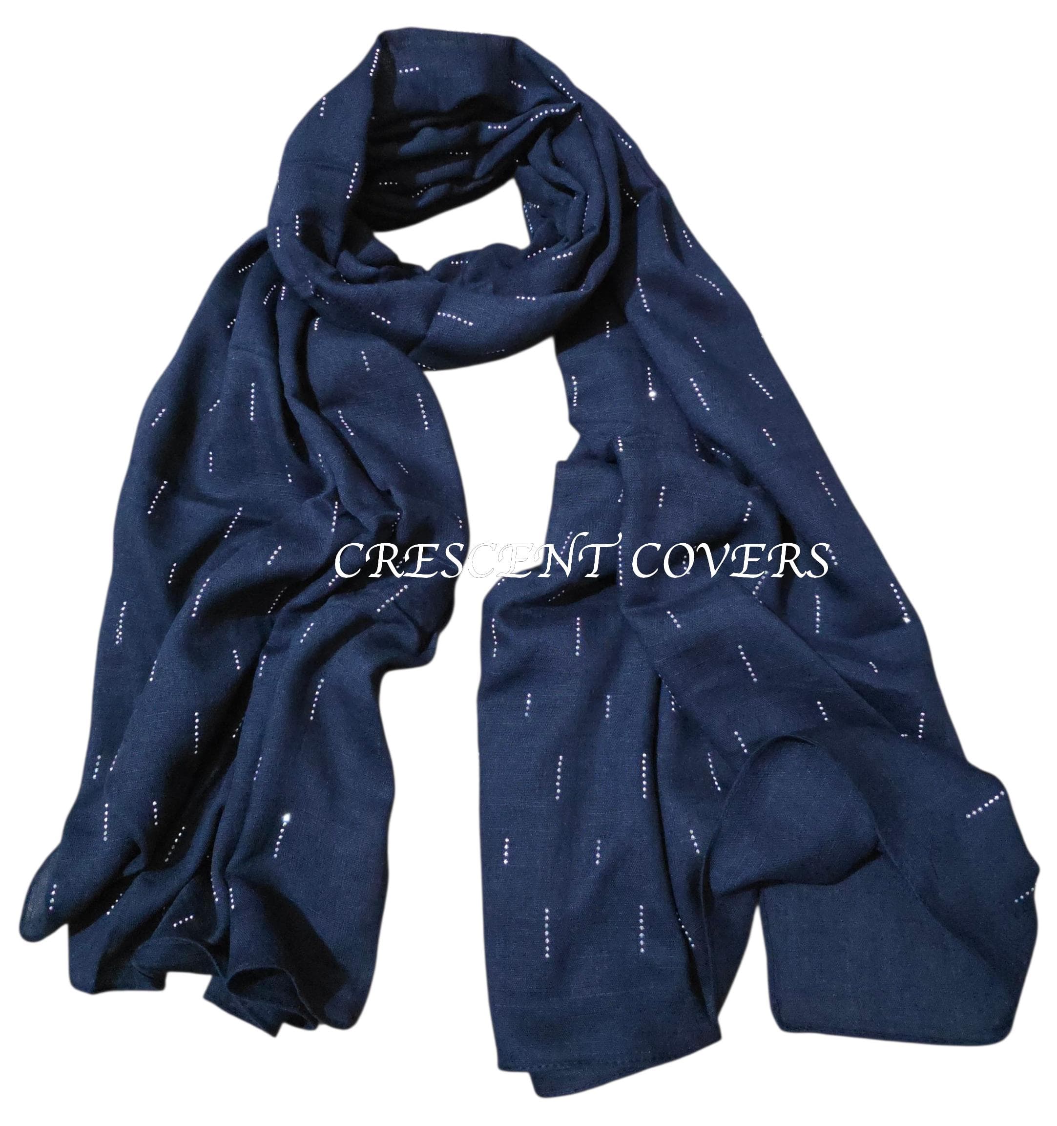 Studded Raindrop Modal and Viscose Blend Scarf Hijab Lightweight Elegant Gift - image 4