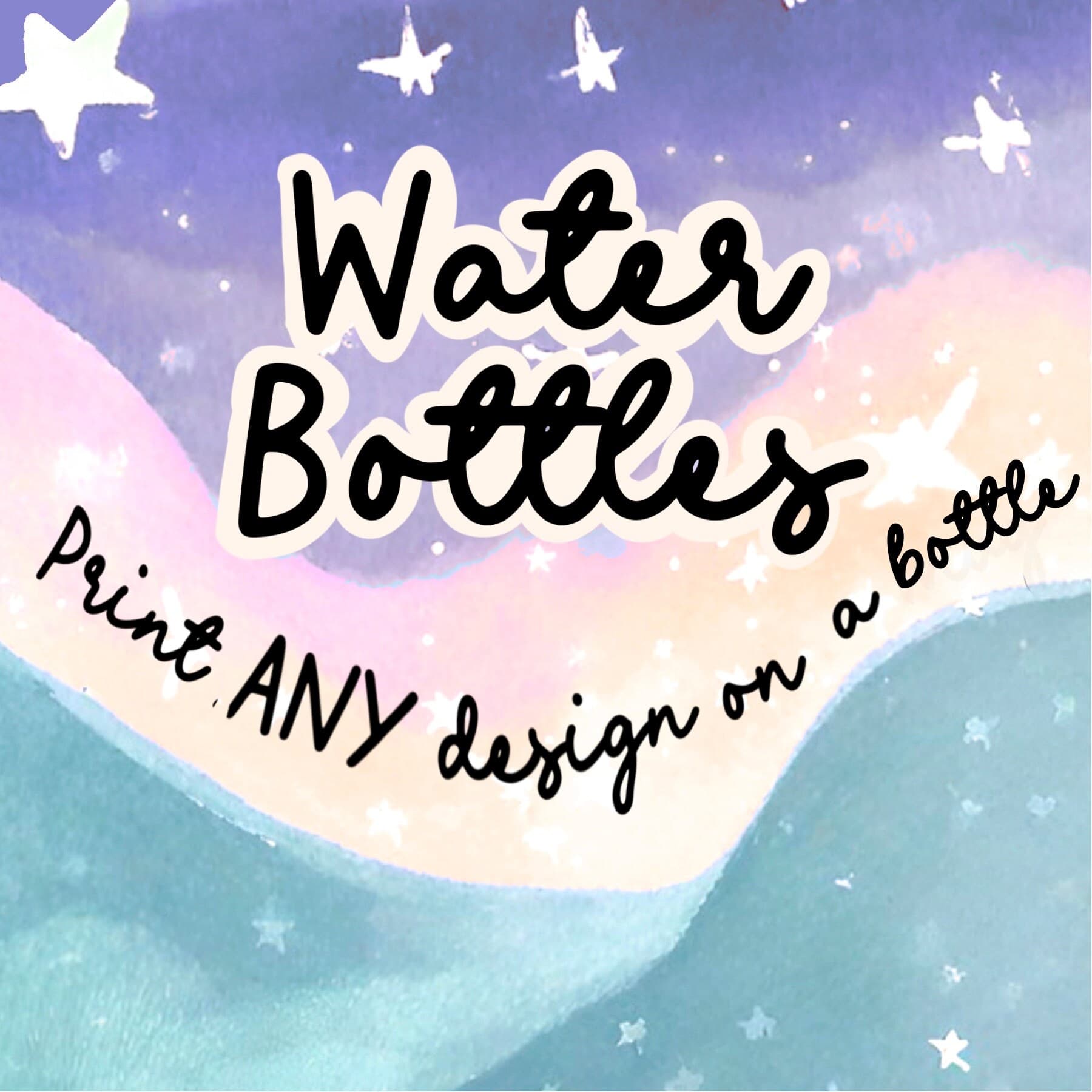 Personalized Islamic Aluminium Water Bottle: Muslim Gift