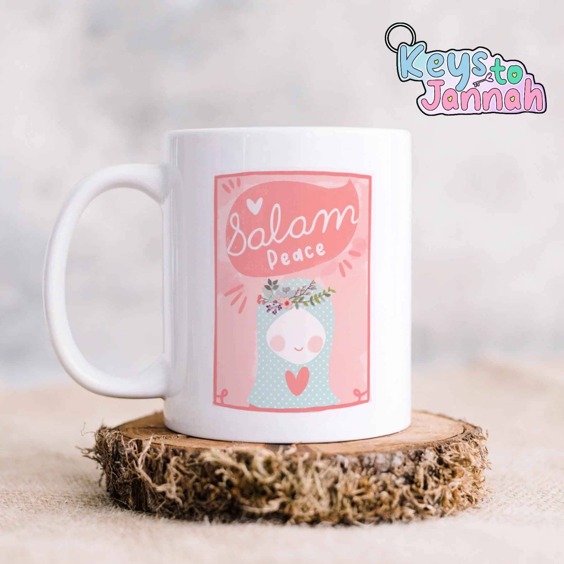 Hand-Painted Islamic Coffee Mug: Quran Quote Art, Muslim Gift - image 4
