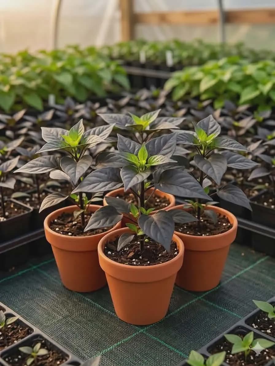 Naga Black Pepper- (1) 2.5 inch pot