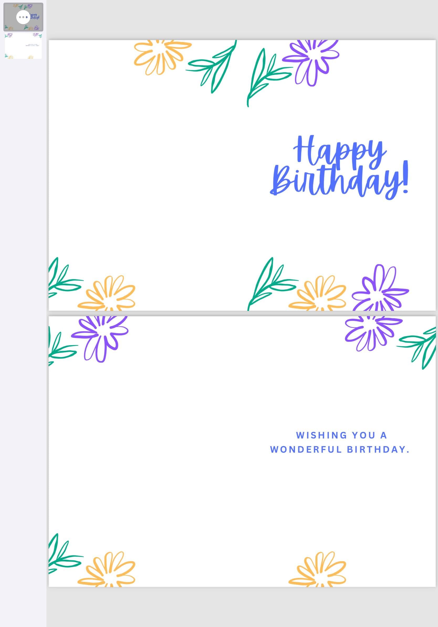 Birthday Greeting Card PDF - image 3