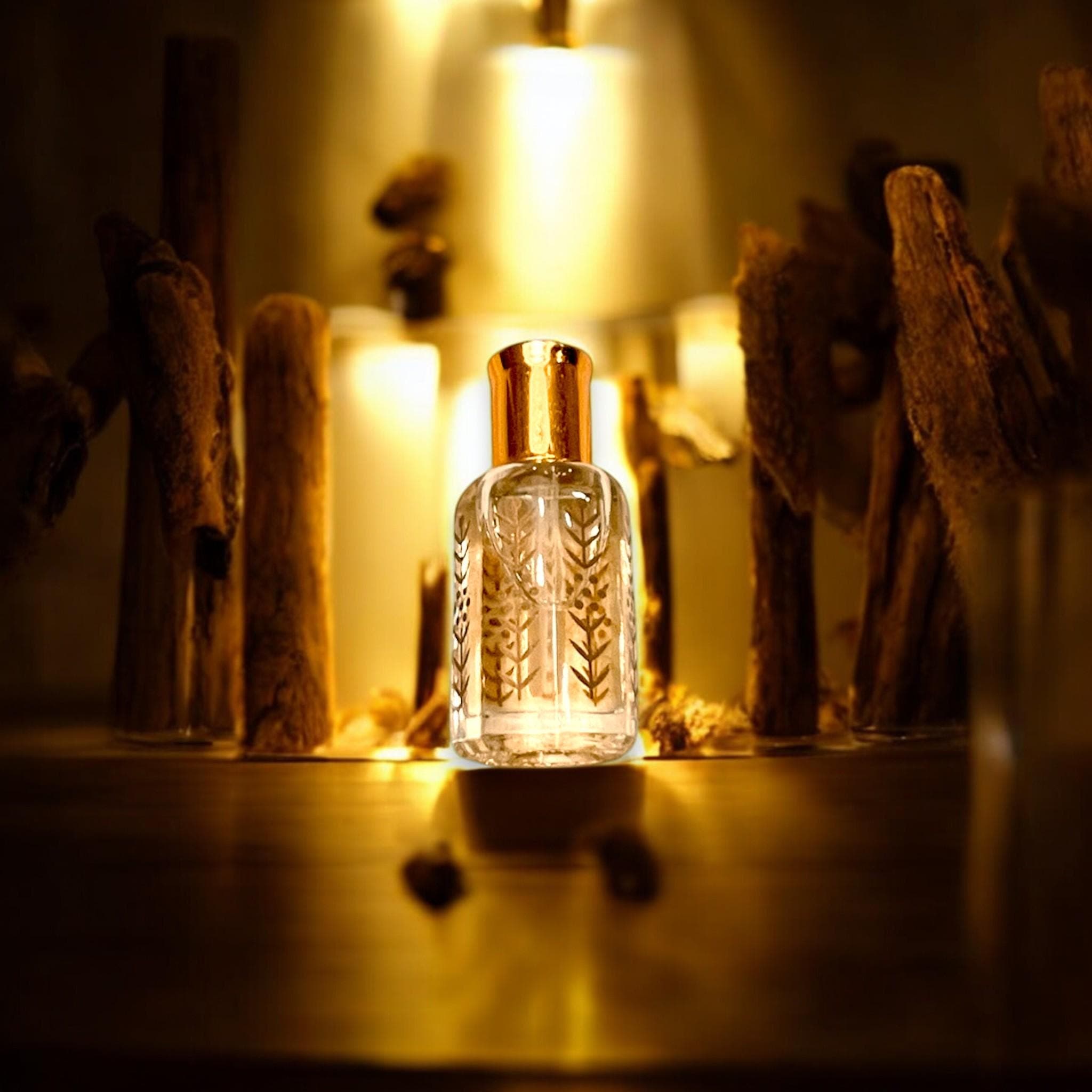 Oud Wood Perfume Oil: Arabian Attar, Alcohol-Free Unisex Fragrance