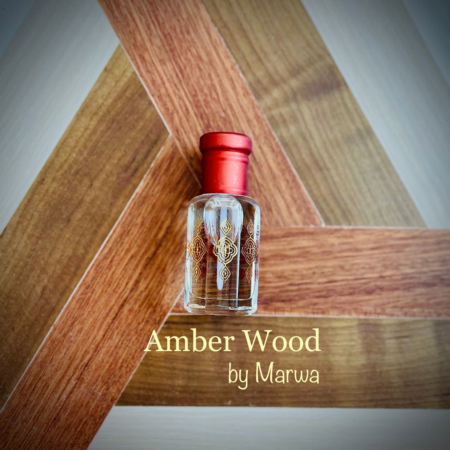 Amber Wood Perfume Oil | Alcohol-Free Oud, Vegan