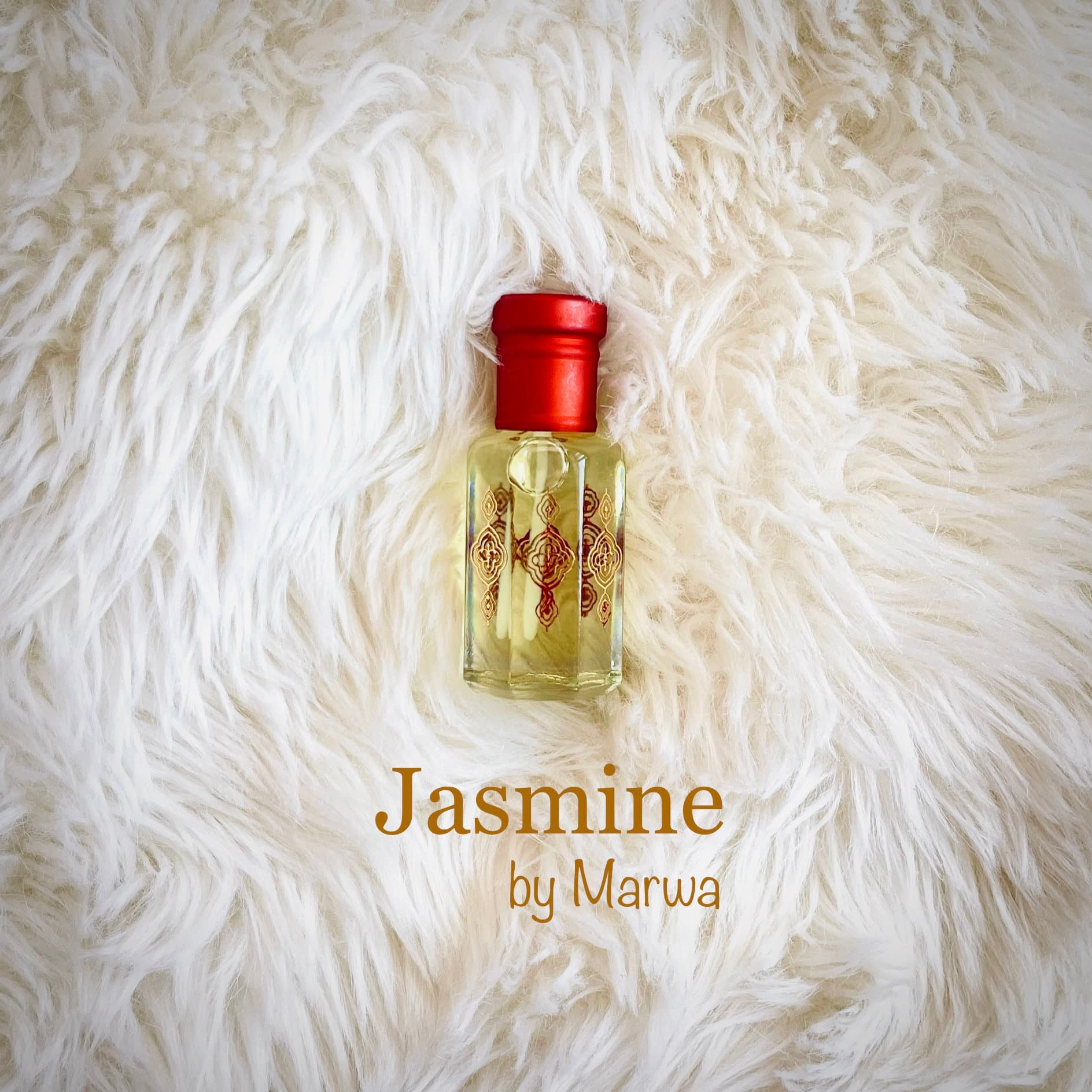 Arabian Jasmine Perfume Oil: Floral Attar, Alcohol-Free, Vegan