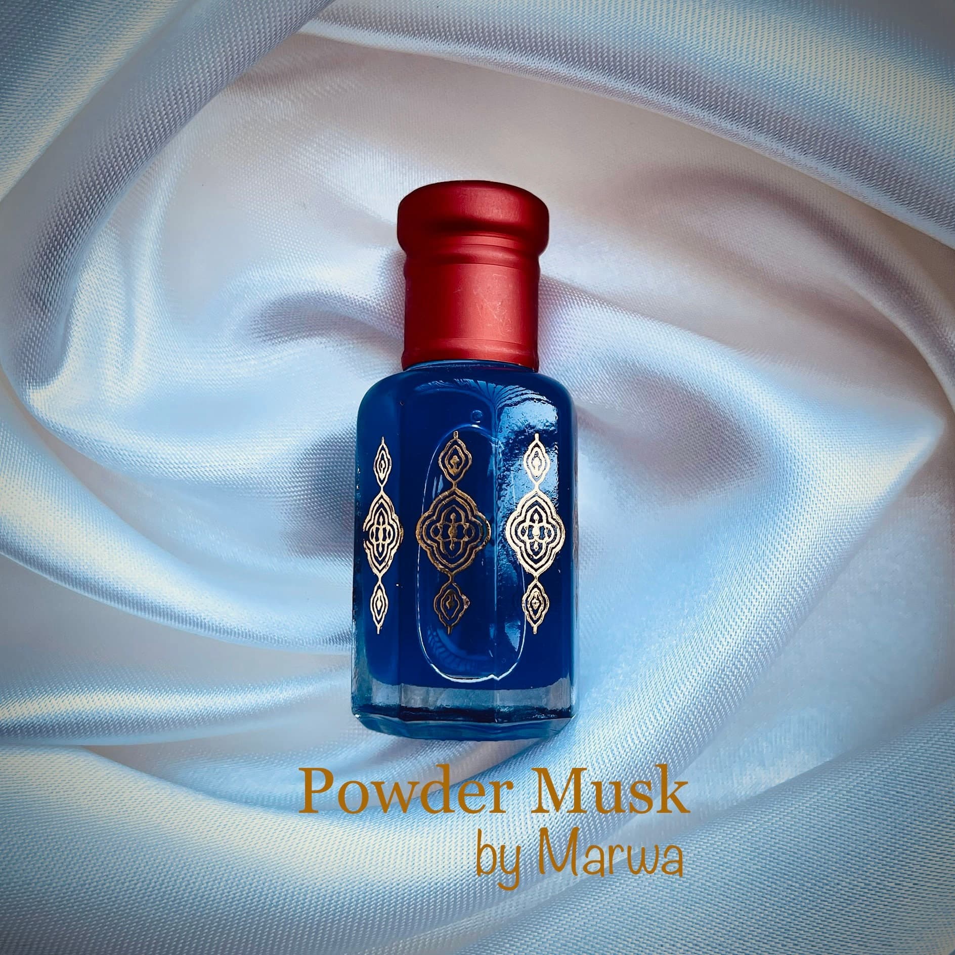 Powder Musk Perfume Oil: Floral Powdery Attar, Alcohol-Free
