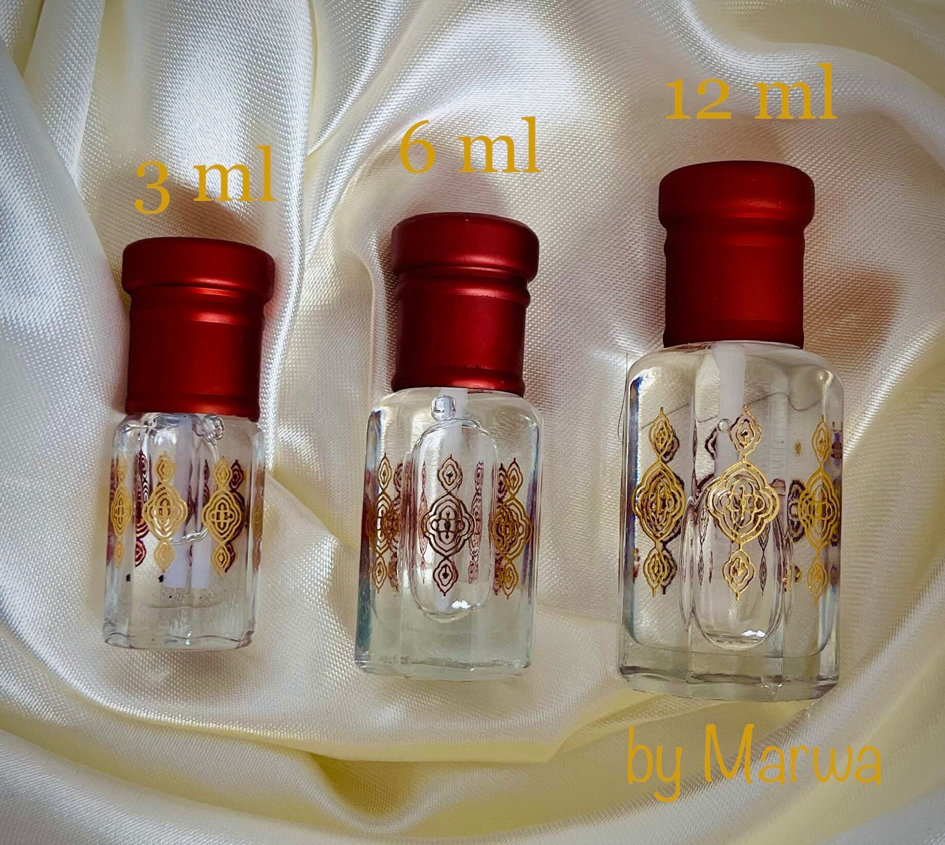 Arabian Rose Perfume Oil: Grade A Feminine Attar, Alcohol-Free - image 3
