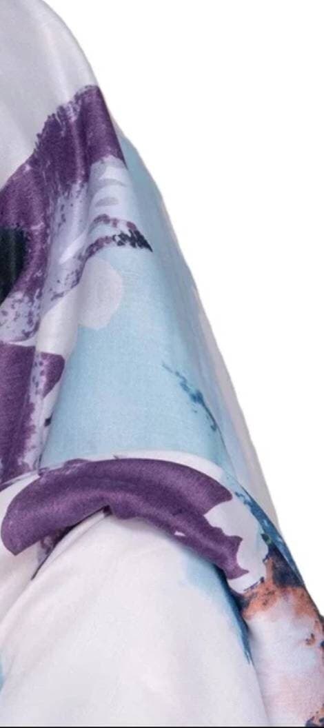 New Print Cotton Hijab Floral Shawl. - image 3