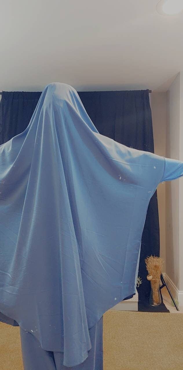 Two piece khimar and skirt - image 3