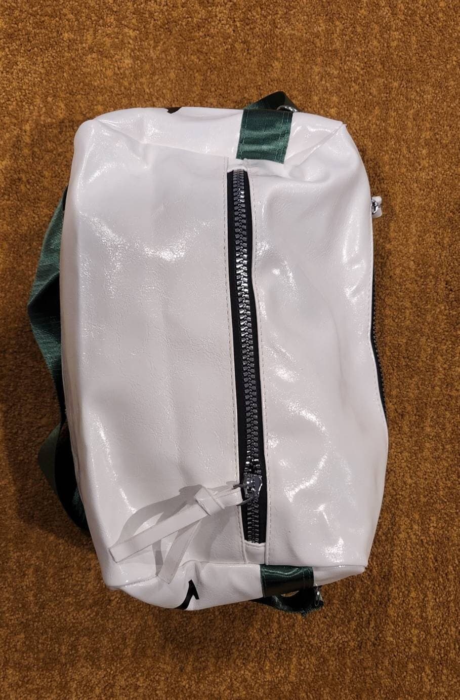 Denim canvas messenger bag - image 3