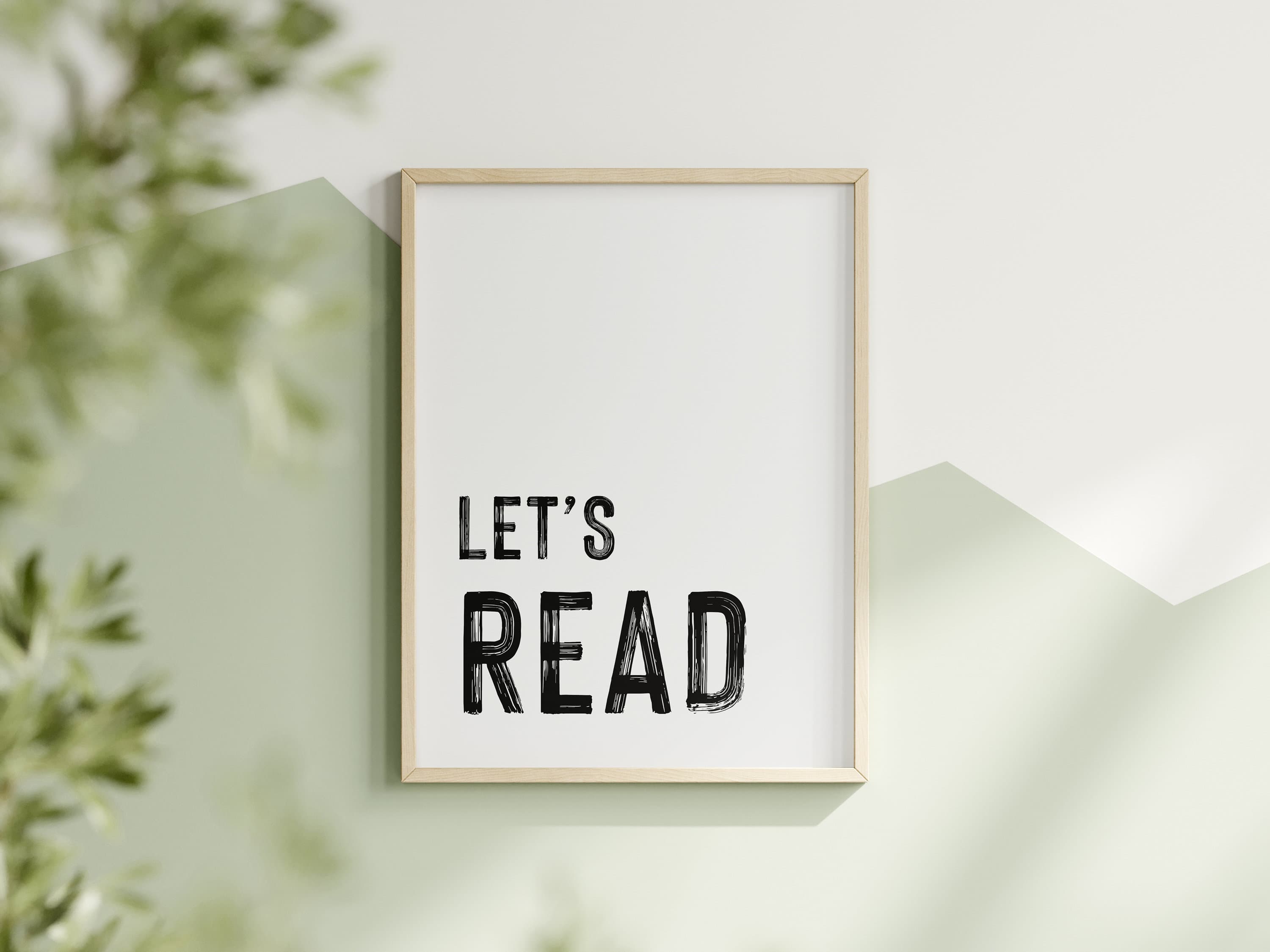Reading Corner Set of 6 Wall Art for Kids Room Decor Montessori Printables Black and White Book Lover Gift - image 3