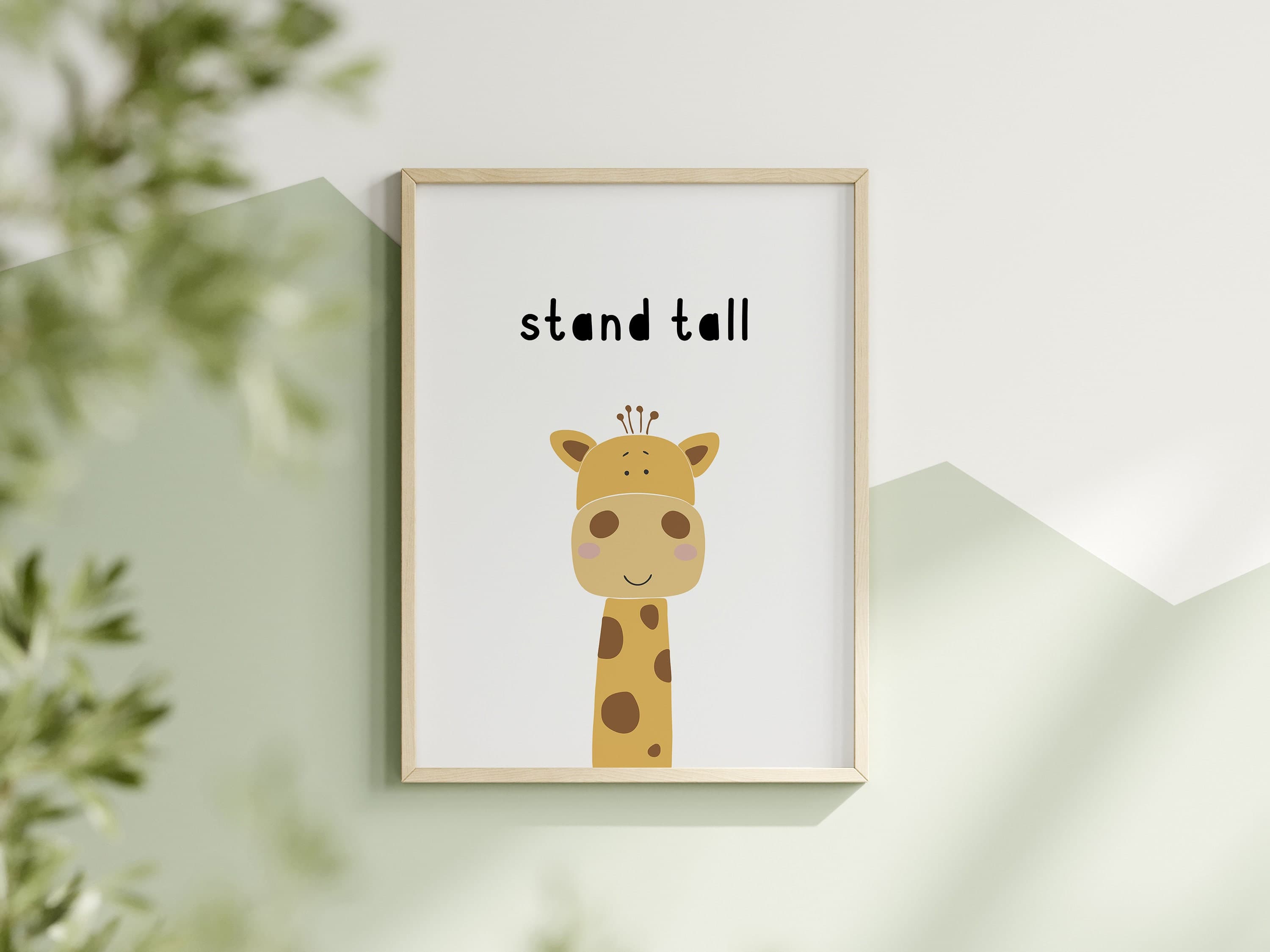 Safari Nursery Affirmations Decor Set of 6 Baby Nursery Wall Art Animal Prints Kids Room Decor Childrens Jungle Playroom Wall Art - image 5