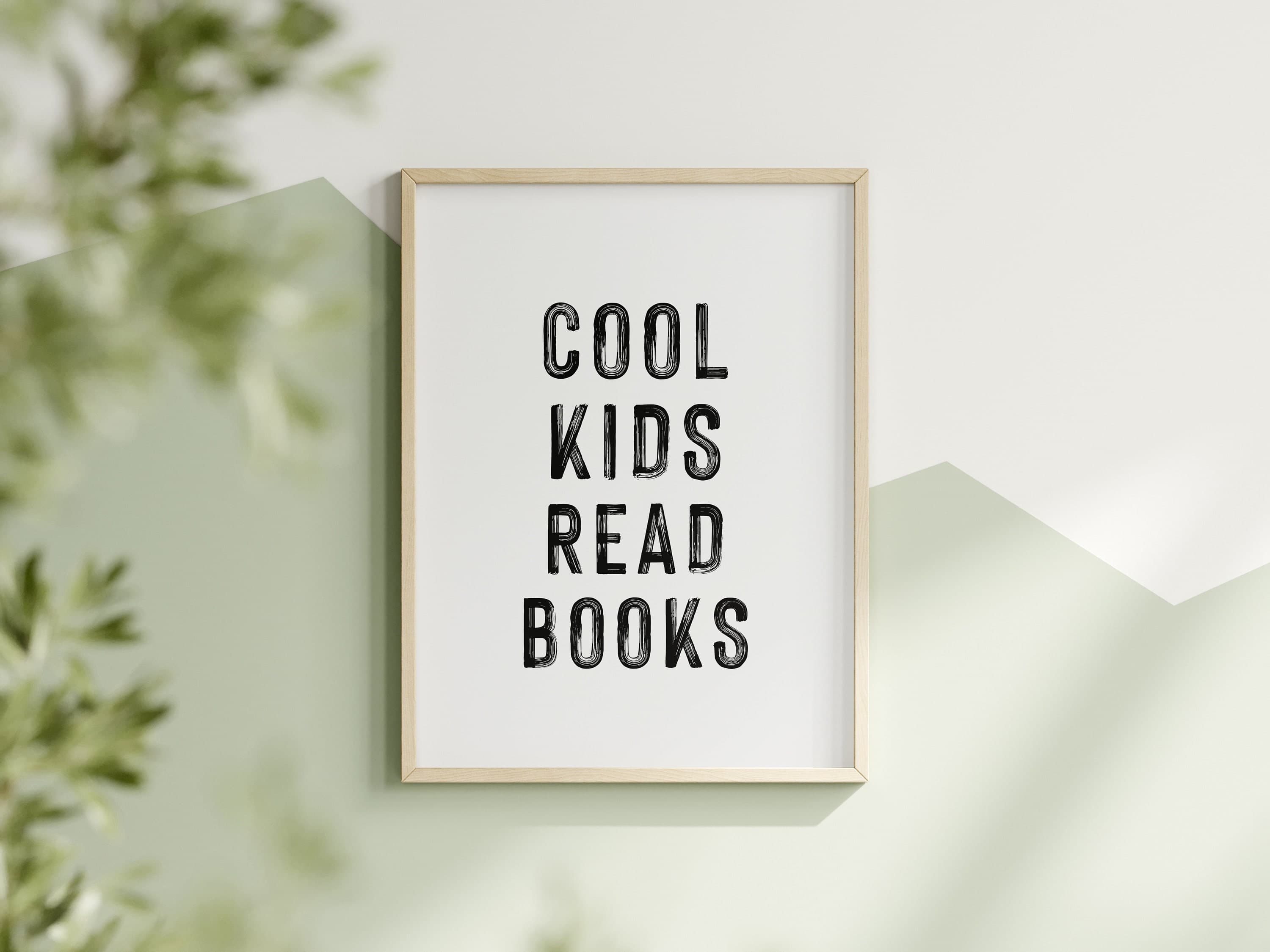 Reading Corner Set of 6 Wall Art for Kids Room Decor Montessori Printables Black and White Book Lover Gift - image 5