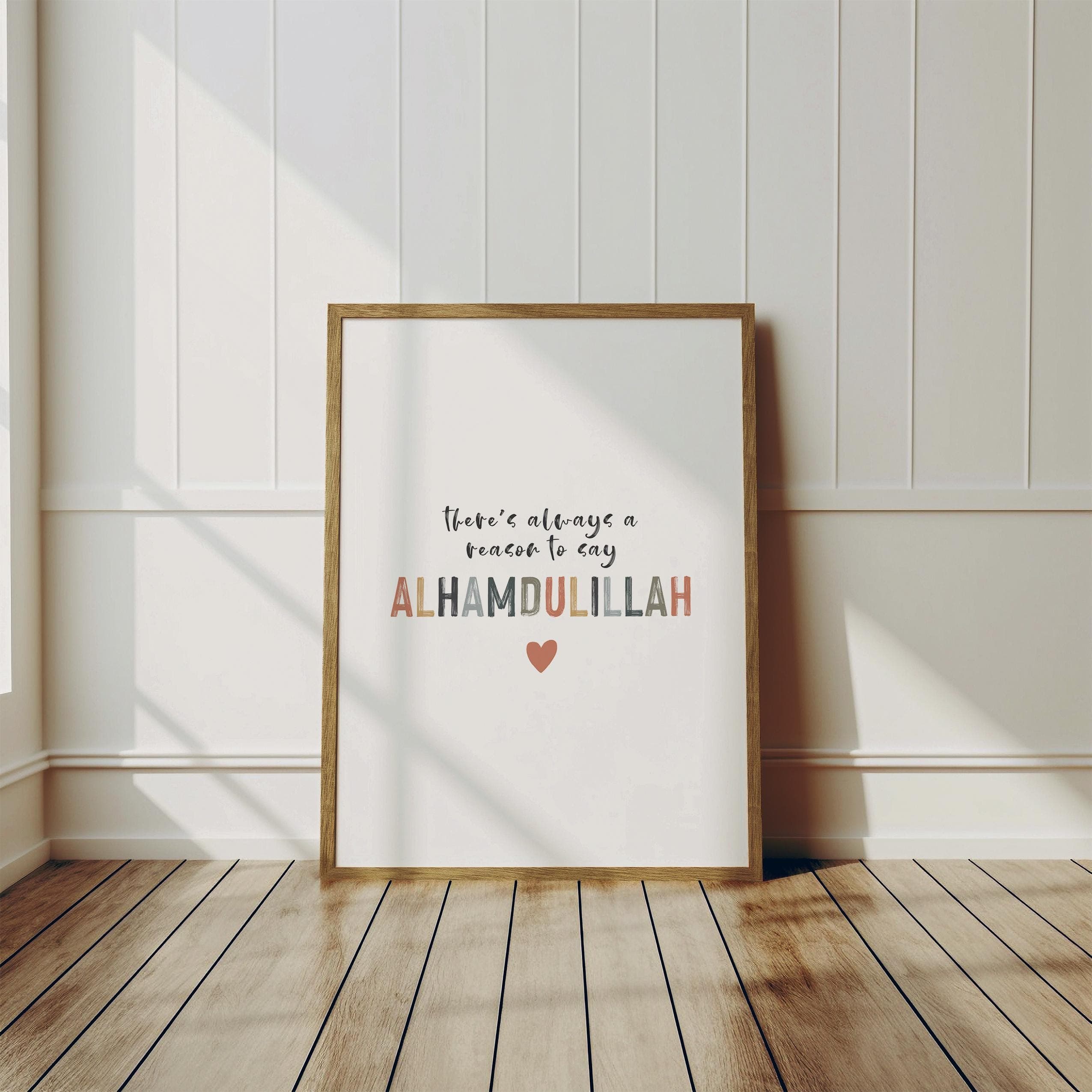 Islamic Kids Room Wall Art Set of 3 Quran Quotes for Muslim Kids Room Decor Neutral Rainbow Colors Digital Download - image 5