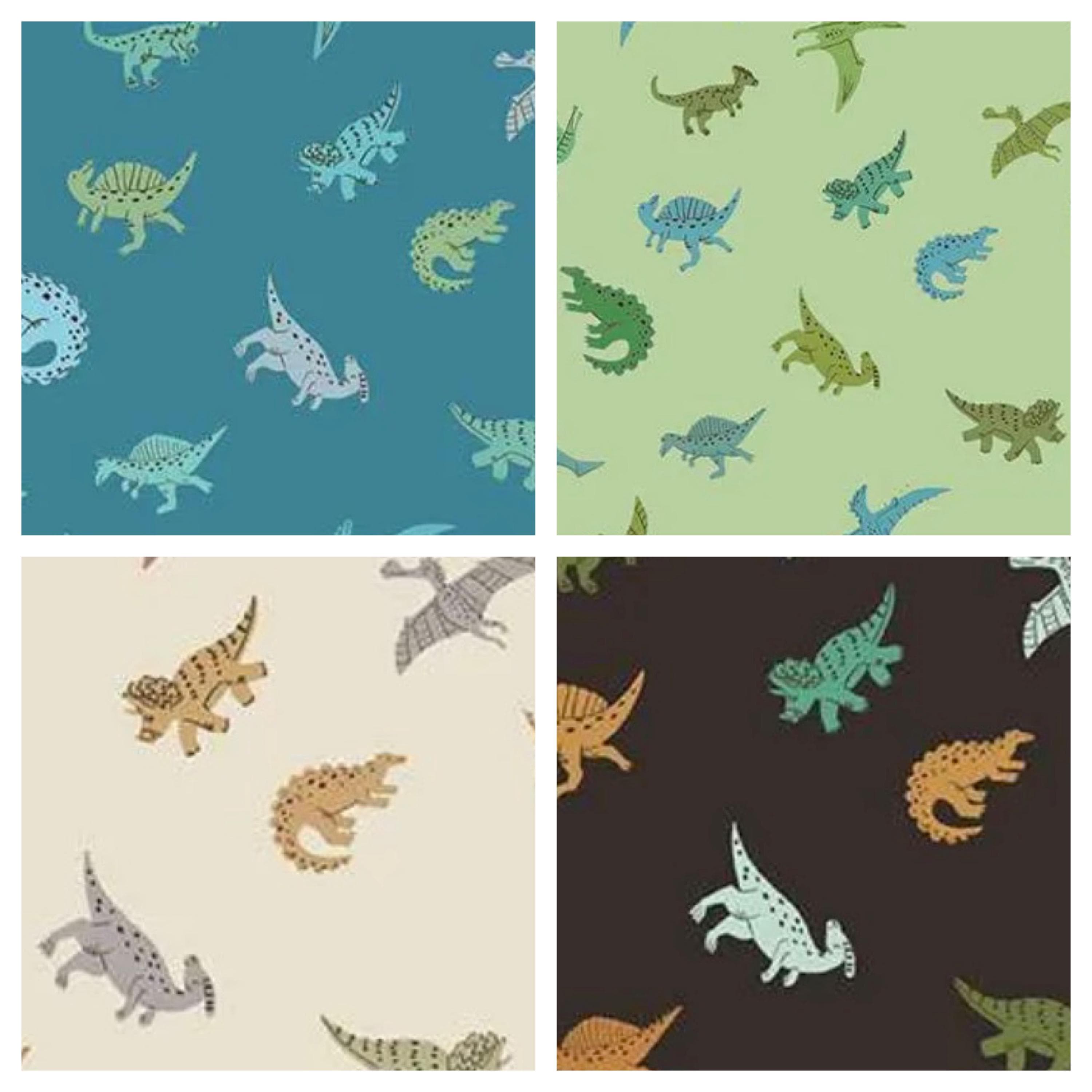 Prehistoric by Makower UK for Andover, Charm Pack, 42 Pc, 5" Squares, 100% Premium Cotton Fabric - image 5